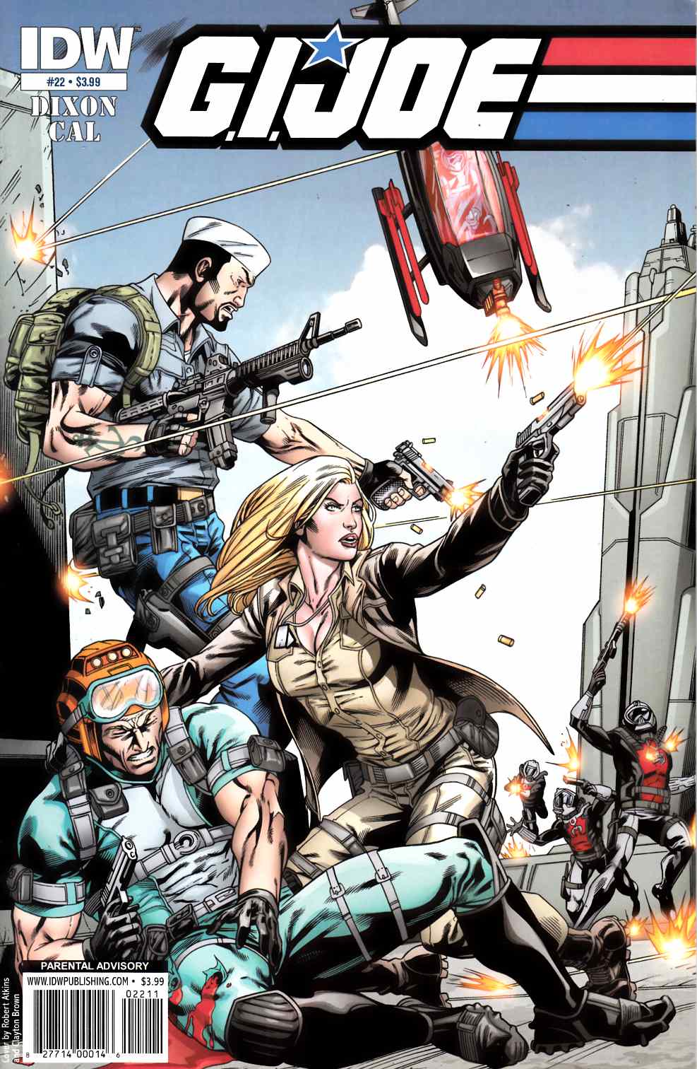 GI Joe #22 Near Mint (9.4) [IDW Comic] LARGE