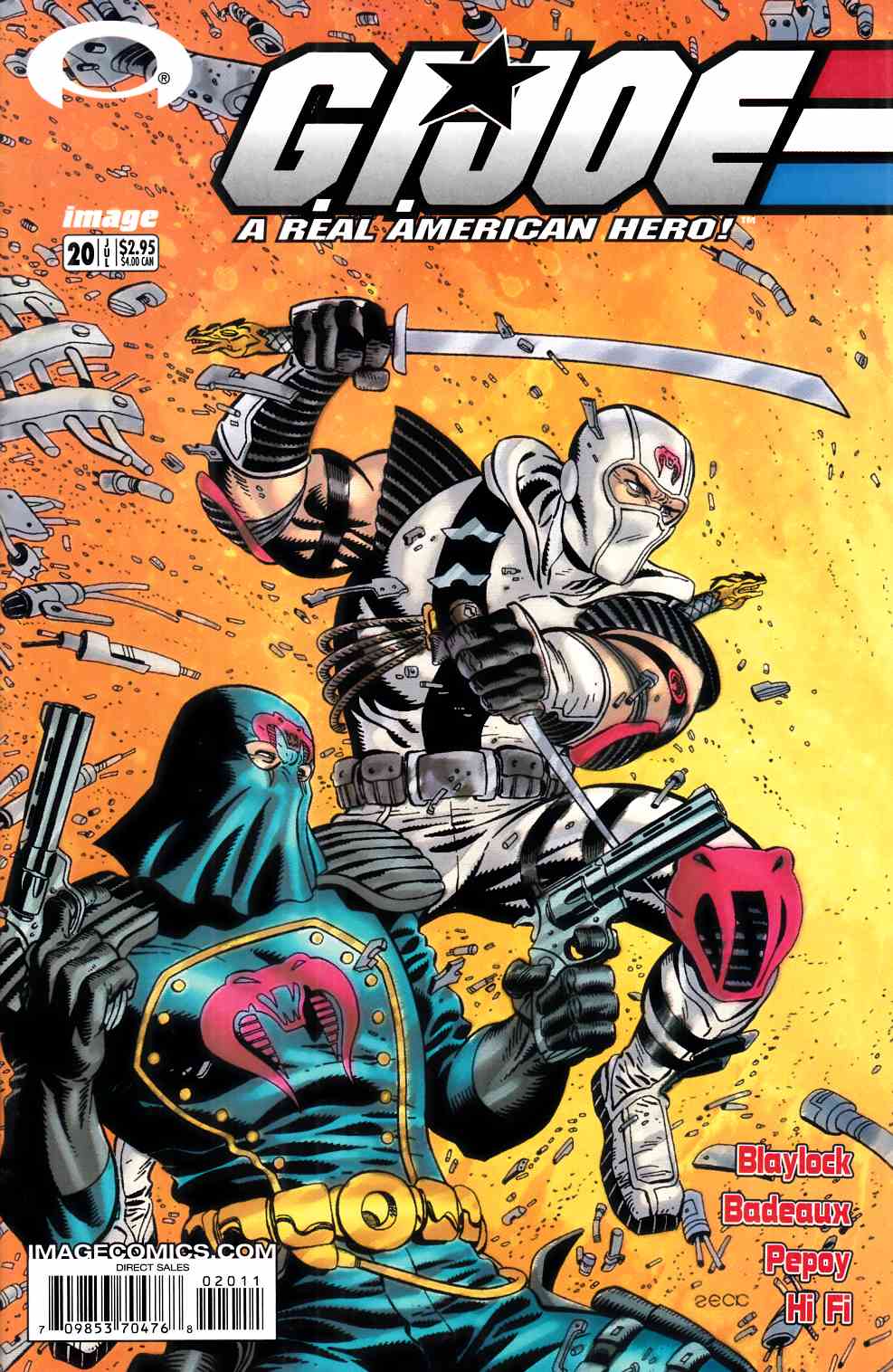 GI Joe #20 Very Fine (8.0) [Image Comic] LARGE