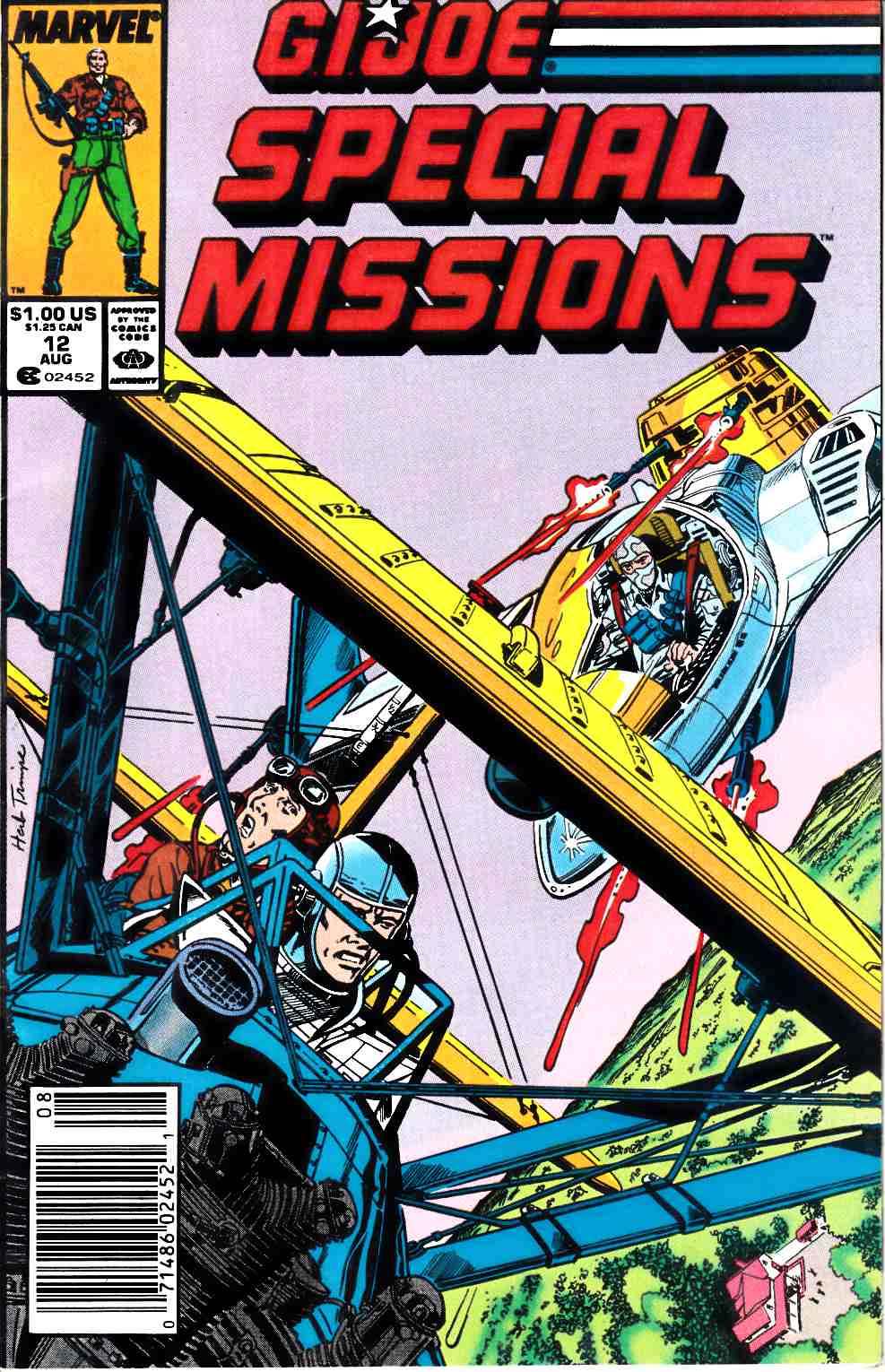 GI Joe Special Missions #12 Newsstand Edition Fine (6.0) [Marvel Comic] THUMBNAIL