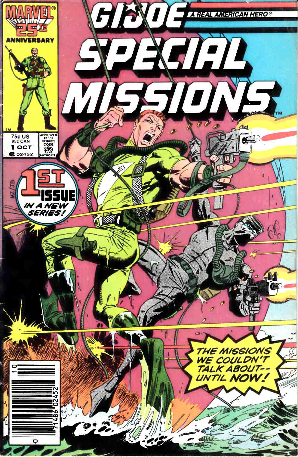 GI Joe Special Missions #1 Newsstand Edition Fine (6.0) [Marvel Comic] LARGE