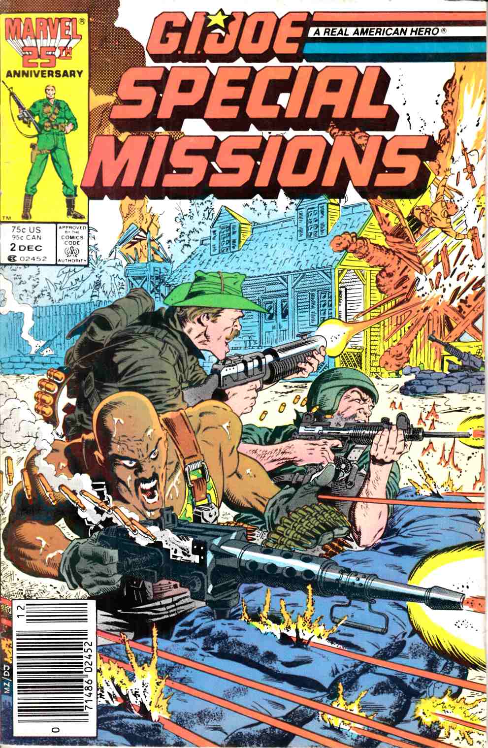 GI Joe Special Missions #2 Newsstand Edition Fine (6.0) [Marvel Comic] LARGE