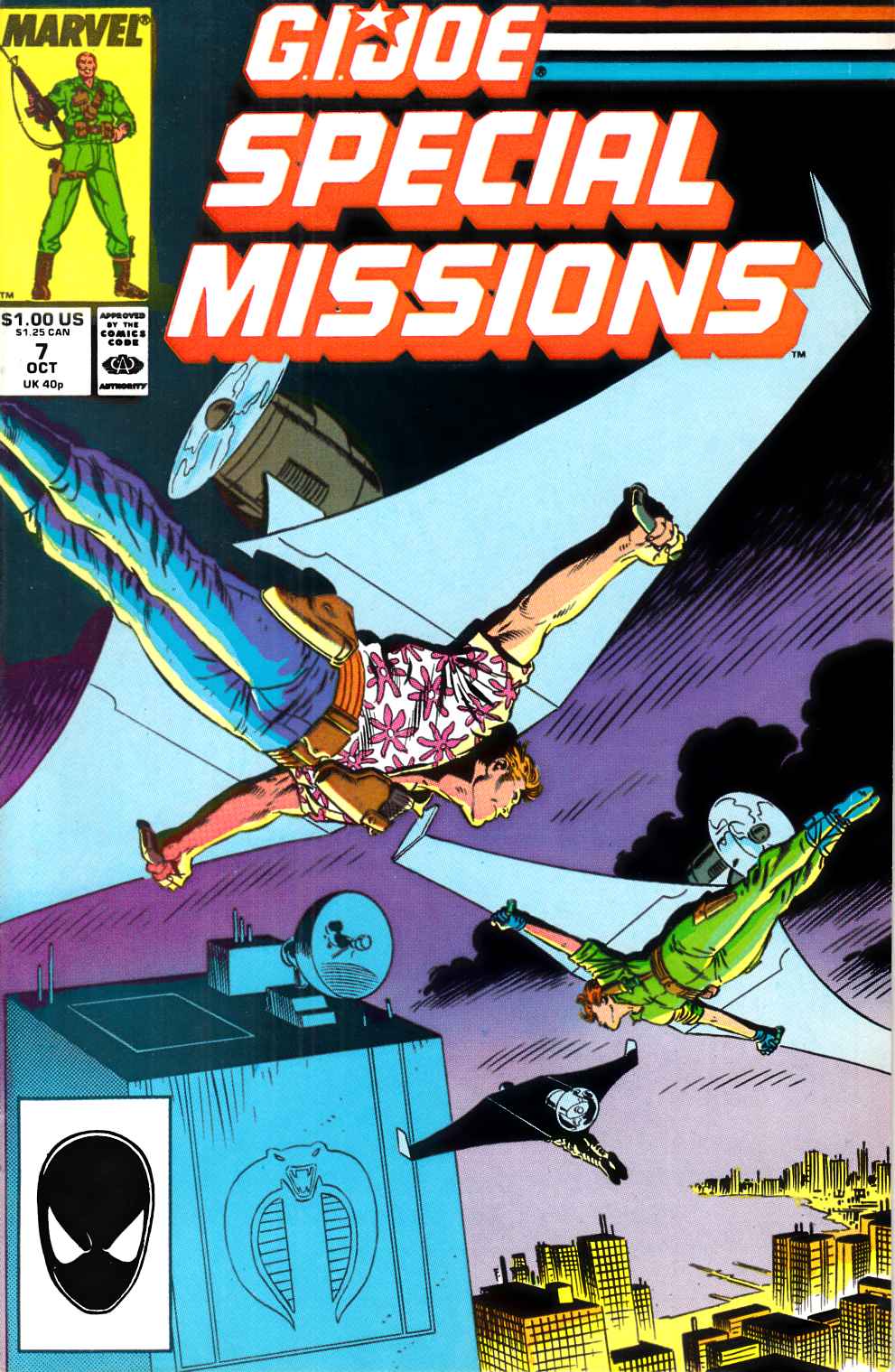 GI Joe Special Missions #7 Fine (6.0) [Marvel Comic] THUMBNAIL