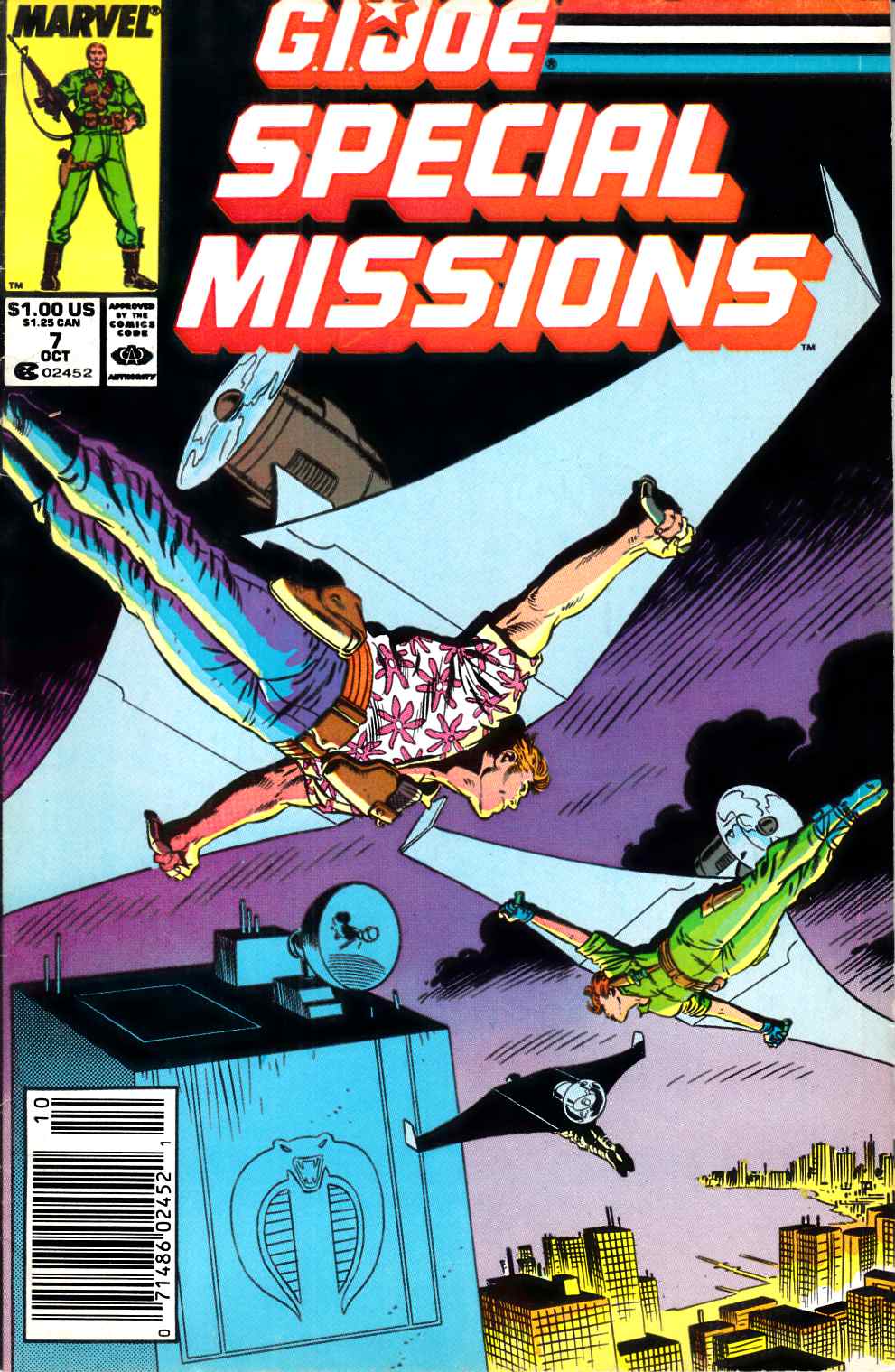 GI Joe Special Missions #7 Newsstand Edition Very Good (4.0) [Marvel Comic] LARGE