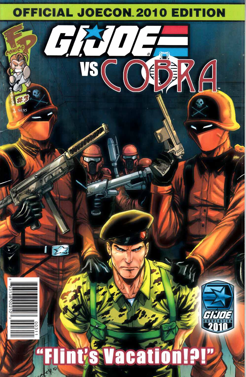 GI Joe vs Cobra Fall Special Vacation in the Shadows #1 Very Fine (8.0) [Fun Ideas Comic] LARGE