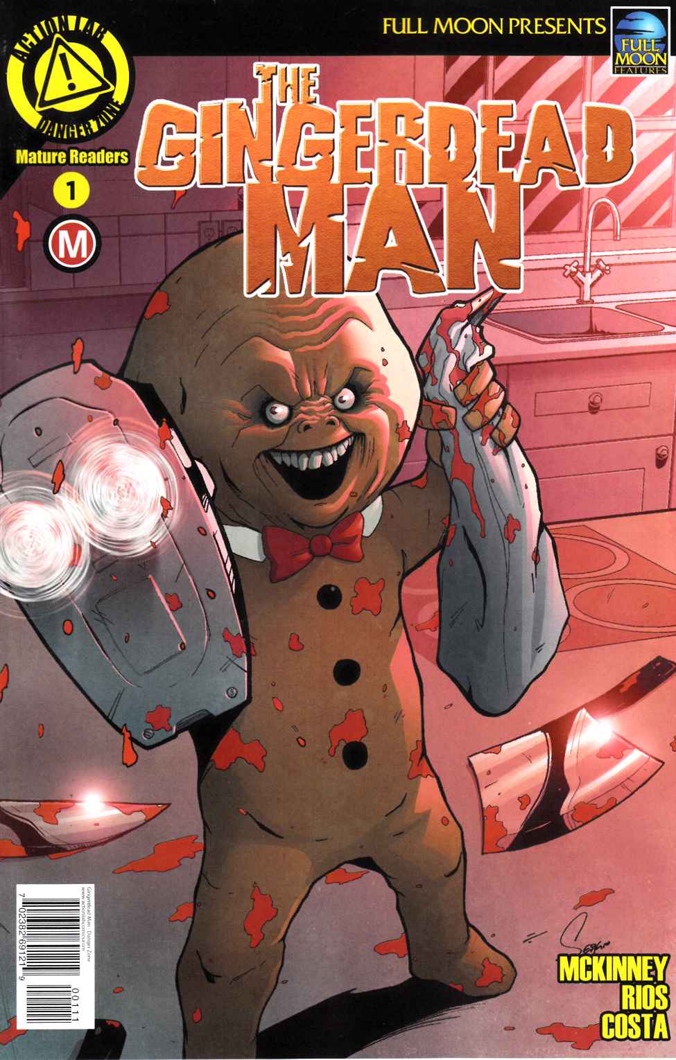 Gingerdead Man #1 Cover A- Rios & Costa [Danger Zone Comic] THUMBNAIL