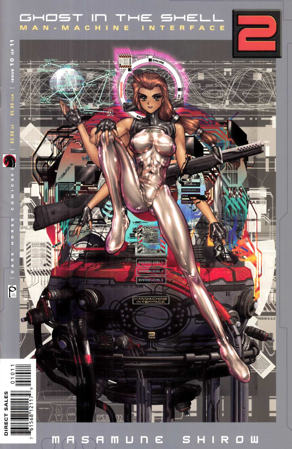 Ghost in the Shell 2 Man-Machine Interface #10 Very Fine (8.0) [Dark Horse Comic] THUMBNAIL