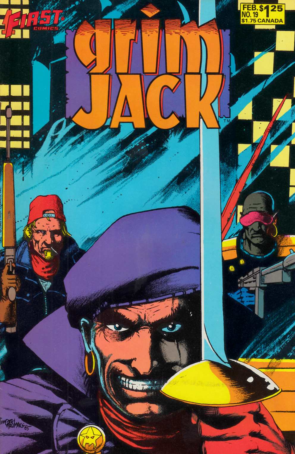 Grimjack #19 Near Mint Minus (9.2) [First Comic] THUMBNAIL