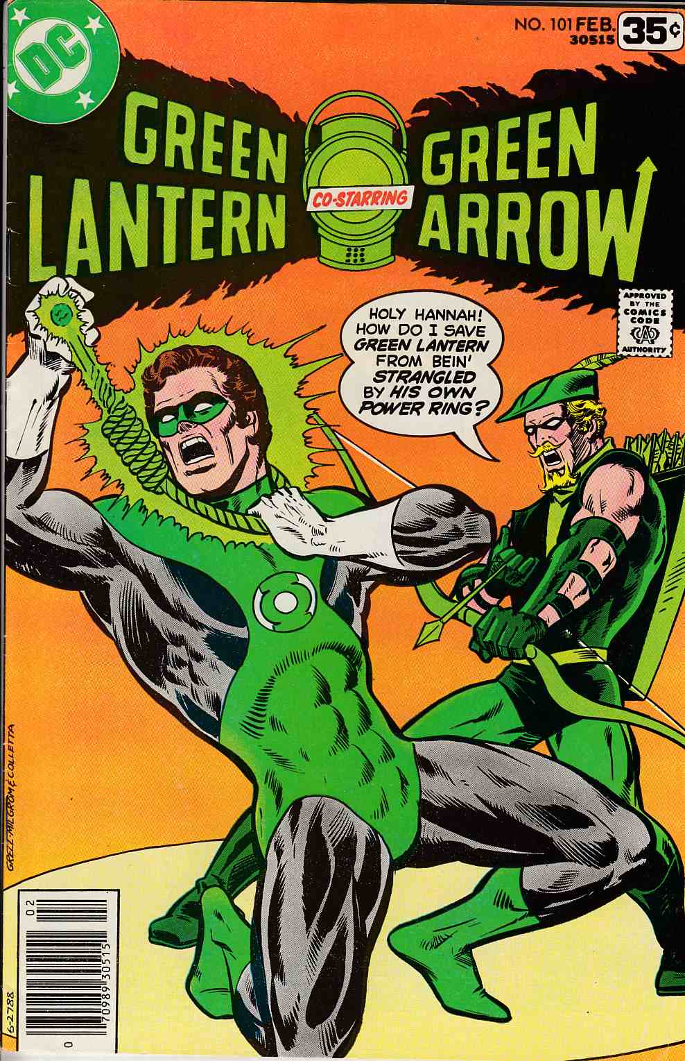 Green Lantern #101 Fine (6.0) [DC Comic]