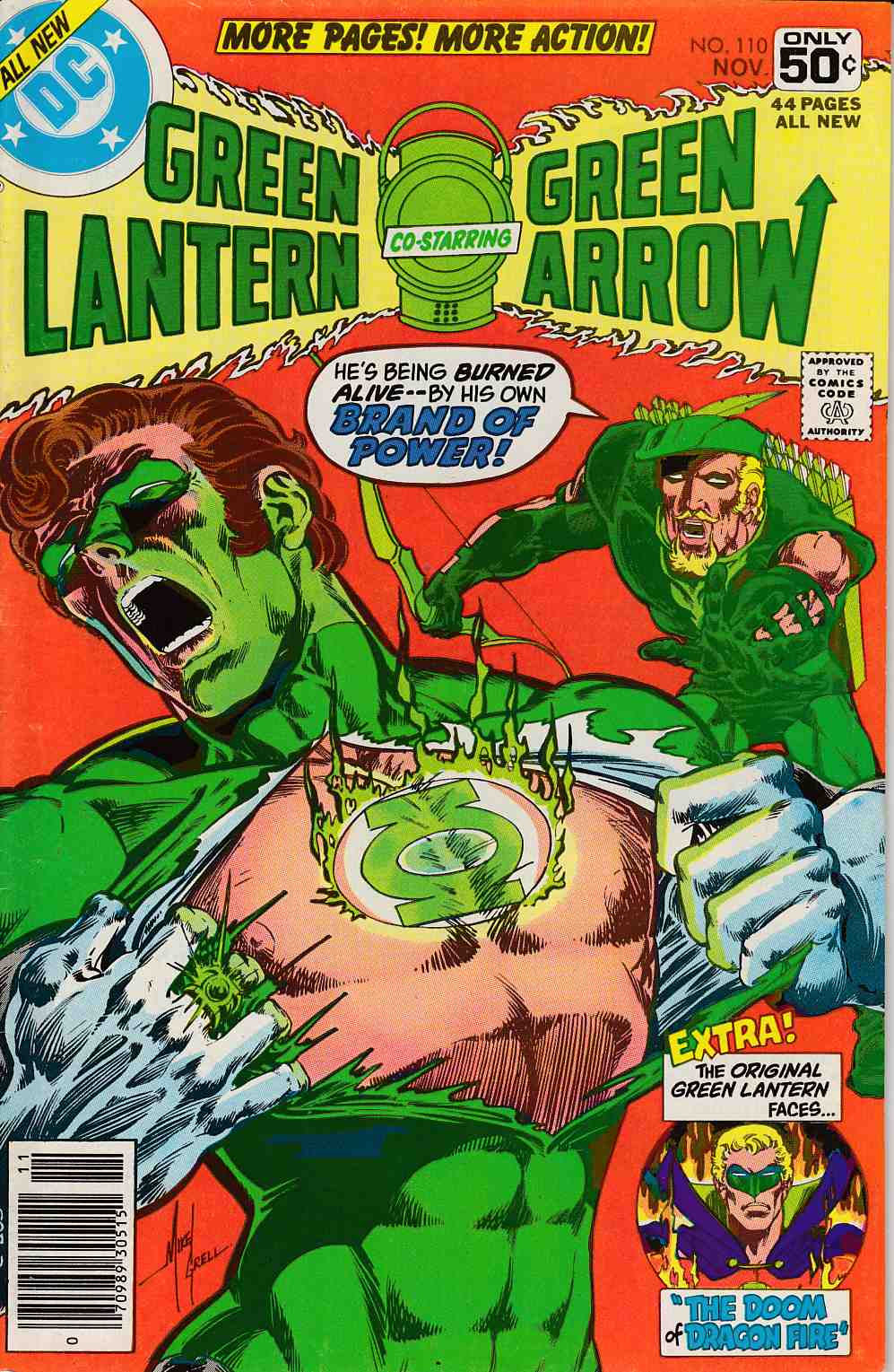 Green Lantern #110 Very Fine Minus (7.5) [DC Comic]