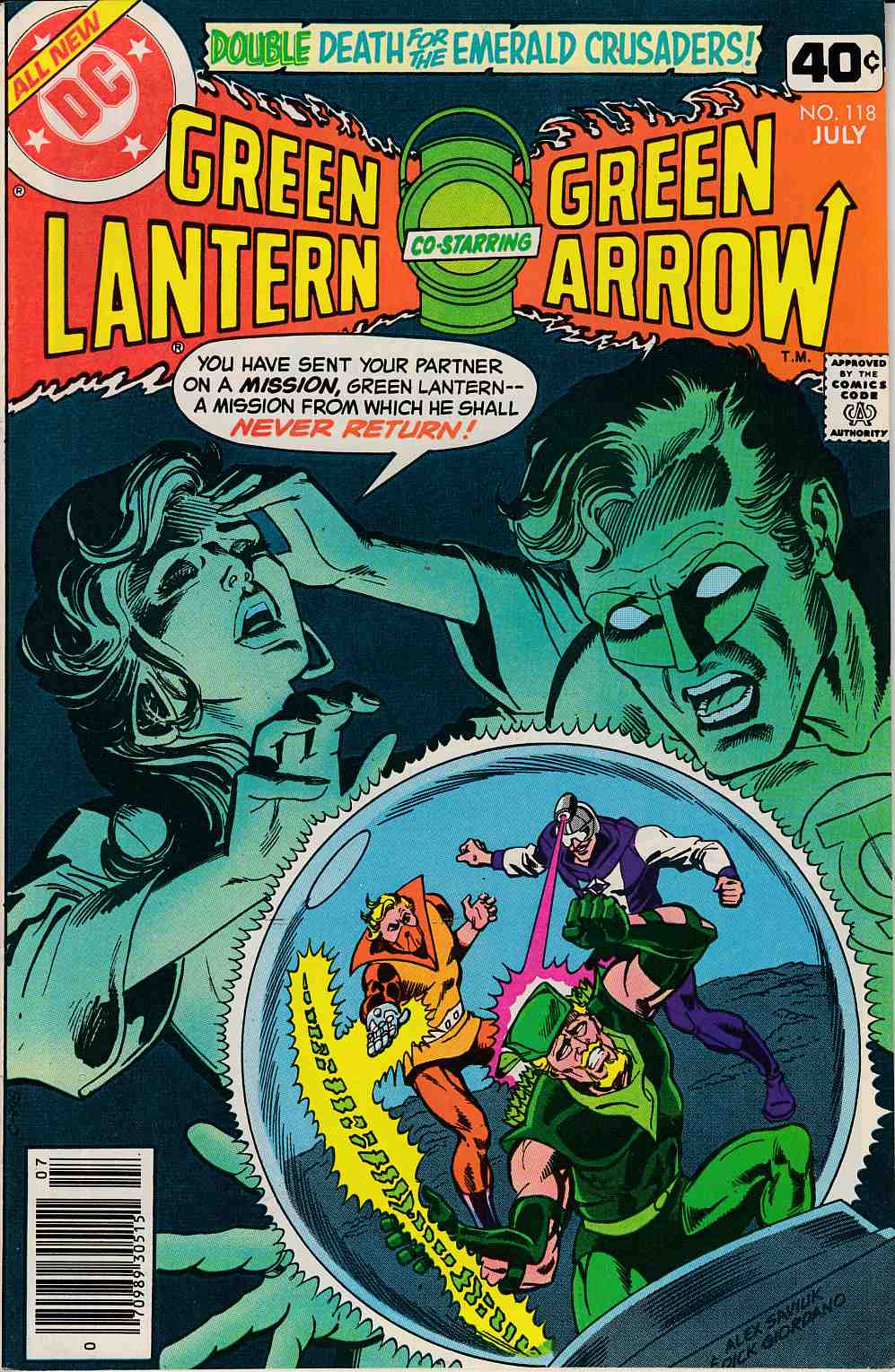 Green Lantern #118 Very Fine Minus (7.5) [DC Comic]