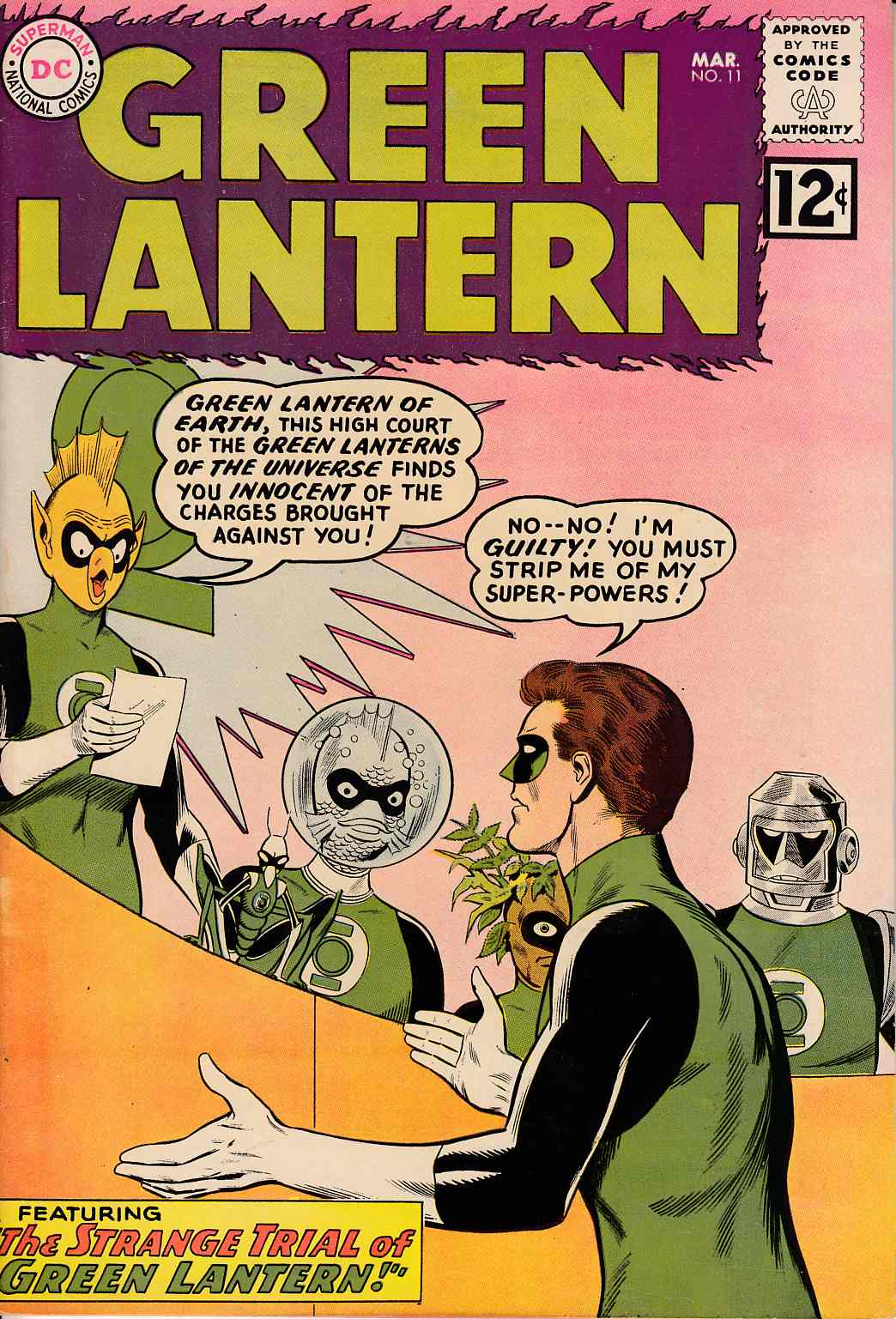 Green Lantern #11 Very Fine (8.0) [DC Comic]