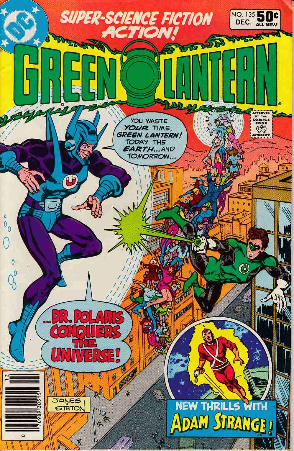 Green Lantern #135 Newsstand Edition Fine (6.0) [DC Comic]