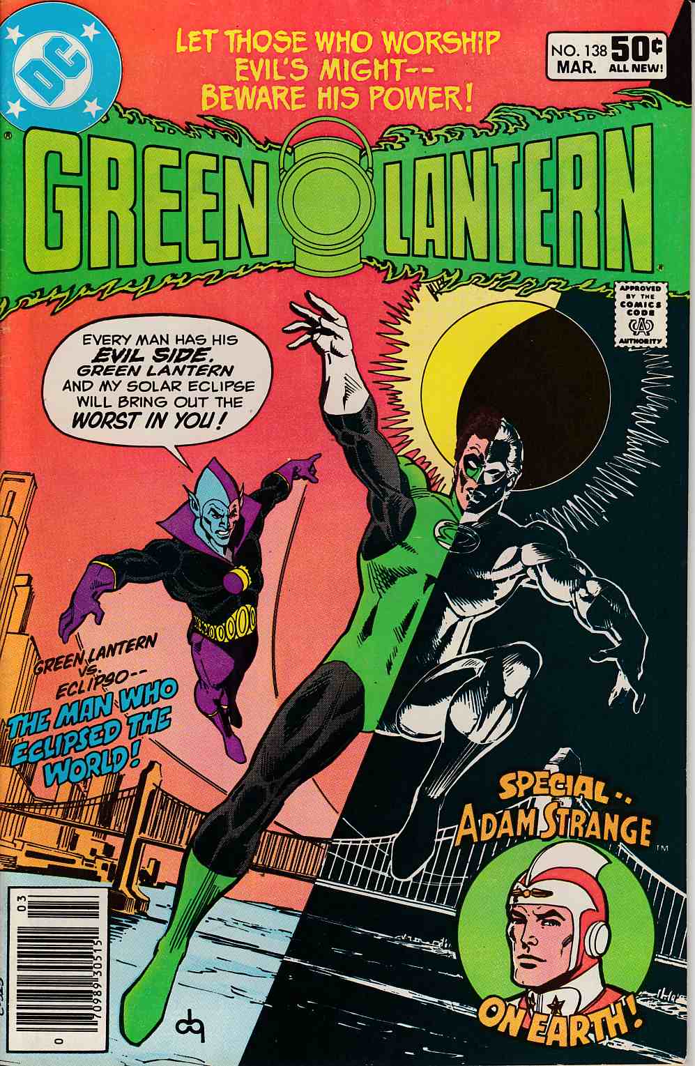 Green Lantern #138 Newsstand Edition Very Fine Minus (7.5) [DC Comic]