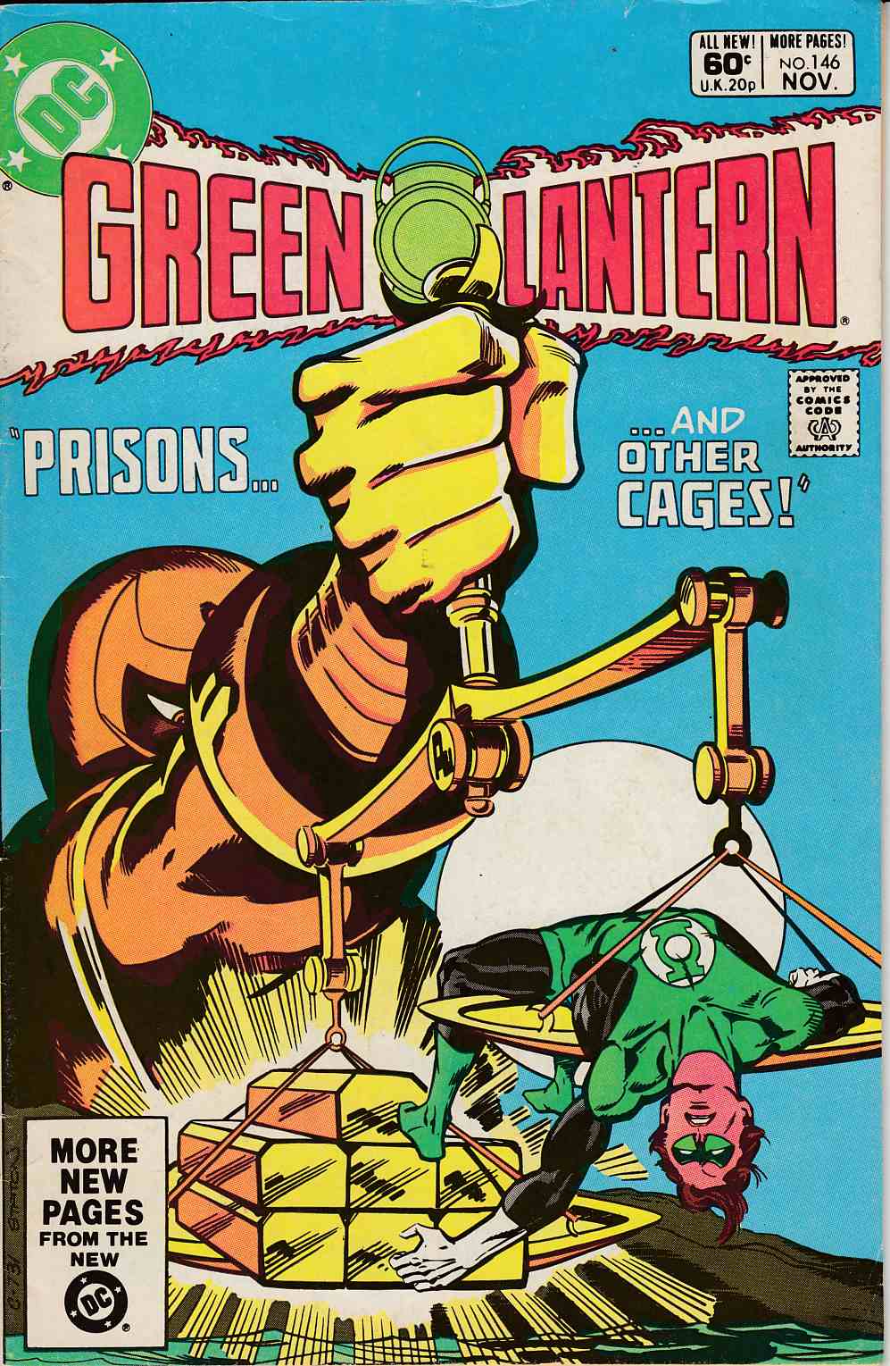 Green Lantern #146 Newsstand Edition Very Good (4.0) [DC Comic]