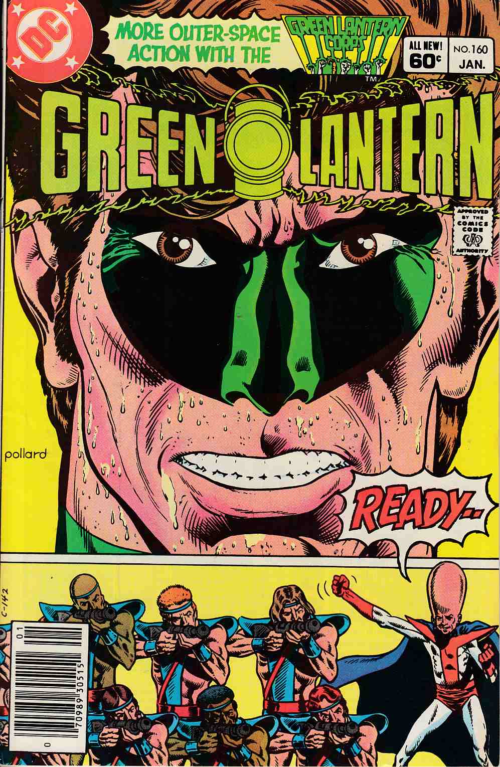 Green Lantern #160 Newsstand Edition Very Fine (8.0) [DC Comic]