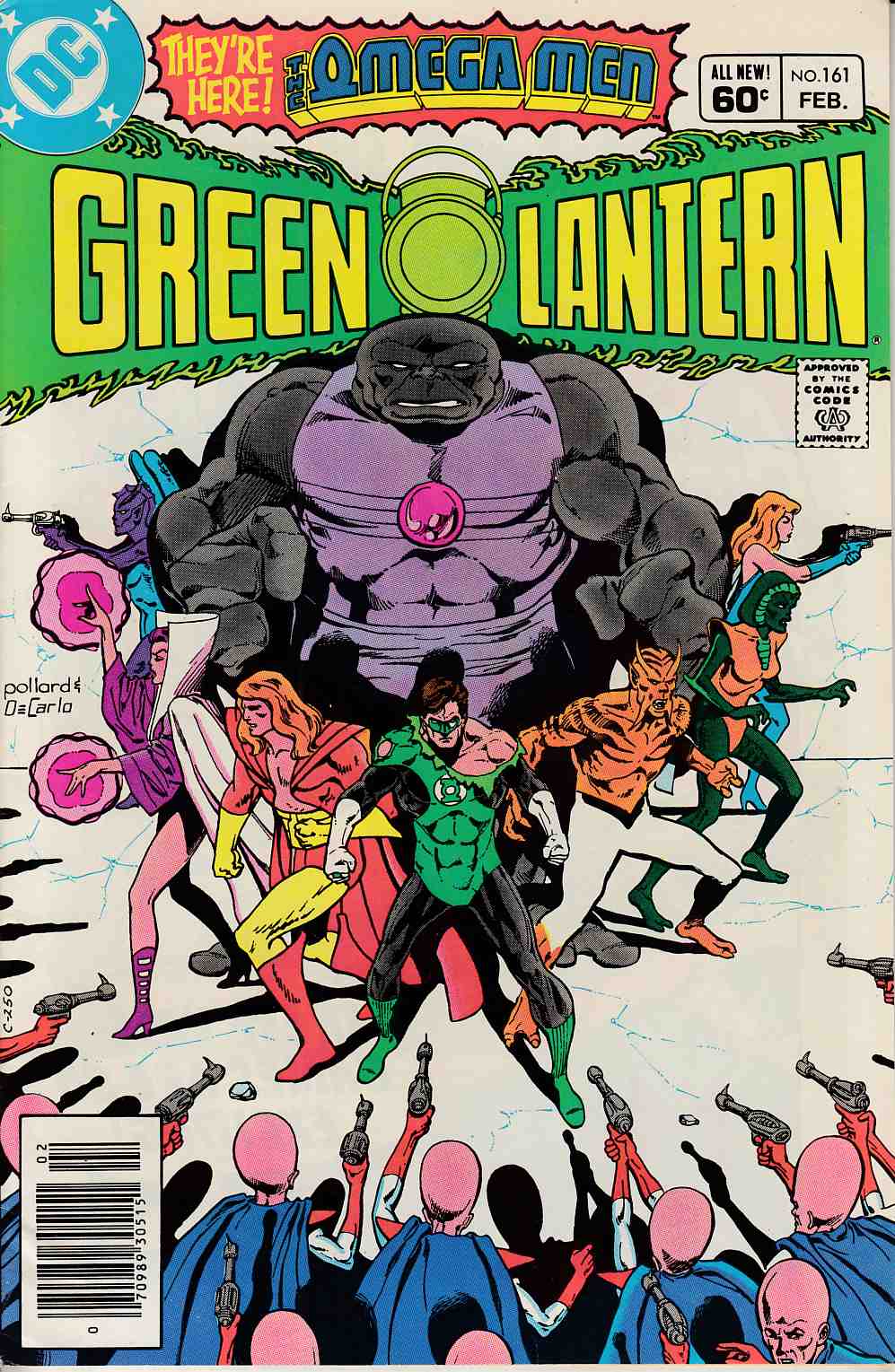 Green Lantern #161 Newsstand Edition Very Fine Minus (7.5) [DC Comic]