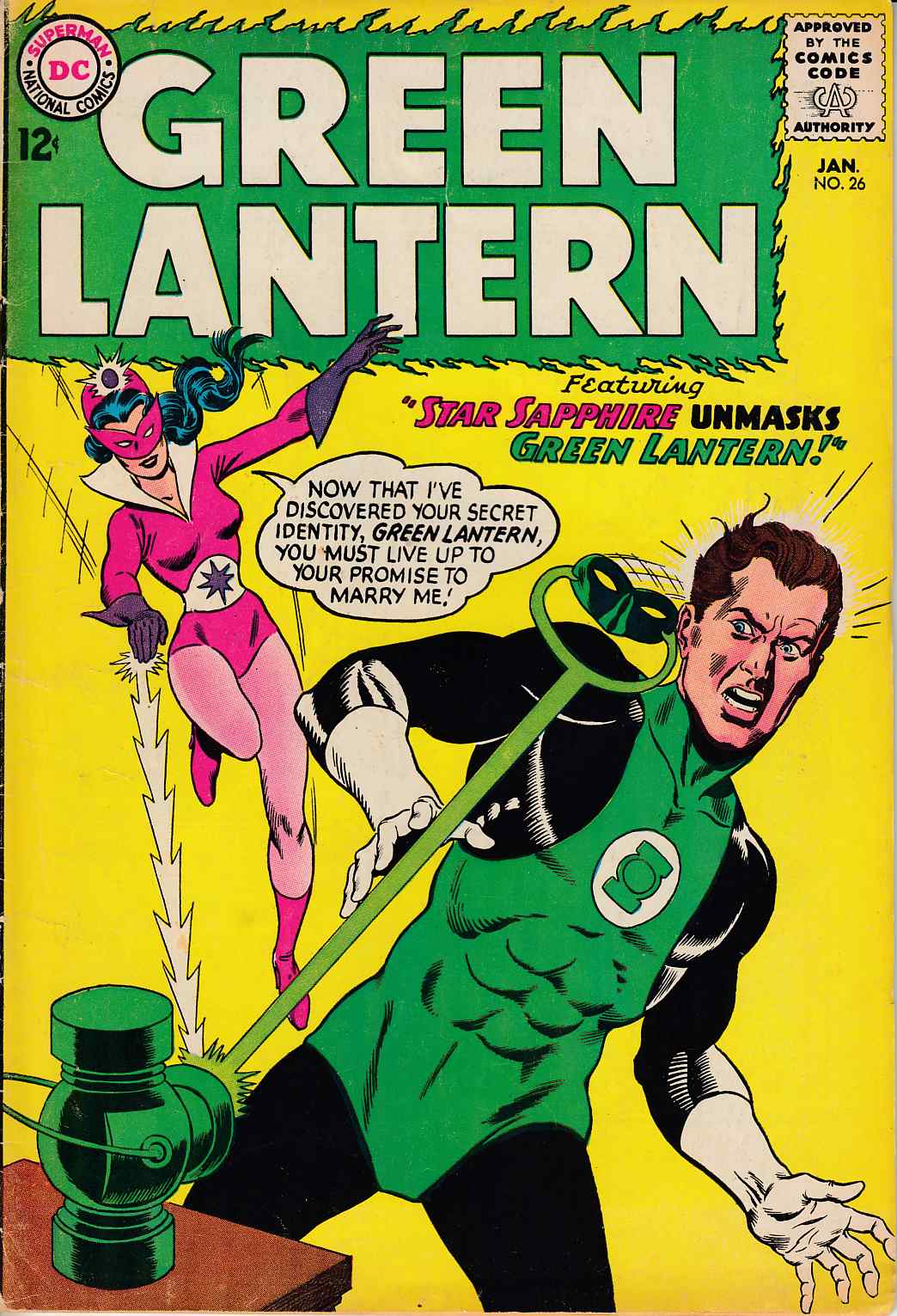 Green Lantern #26 Good/Very Good (3.0) [DC Comic]