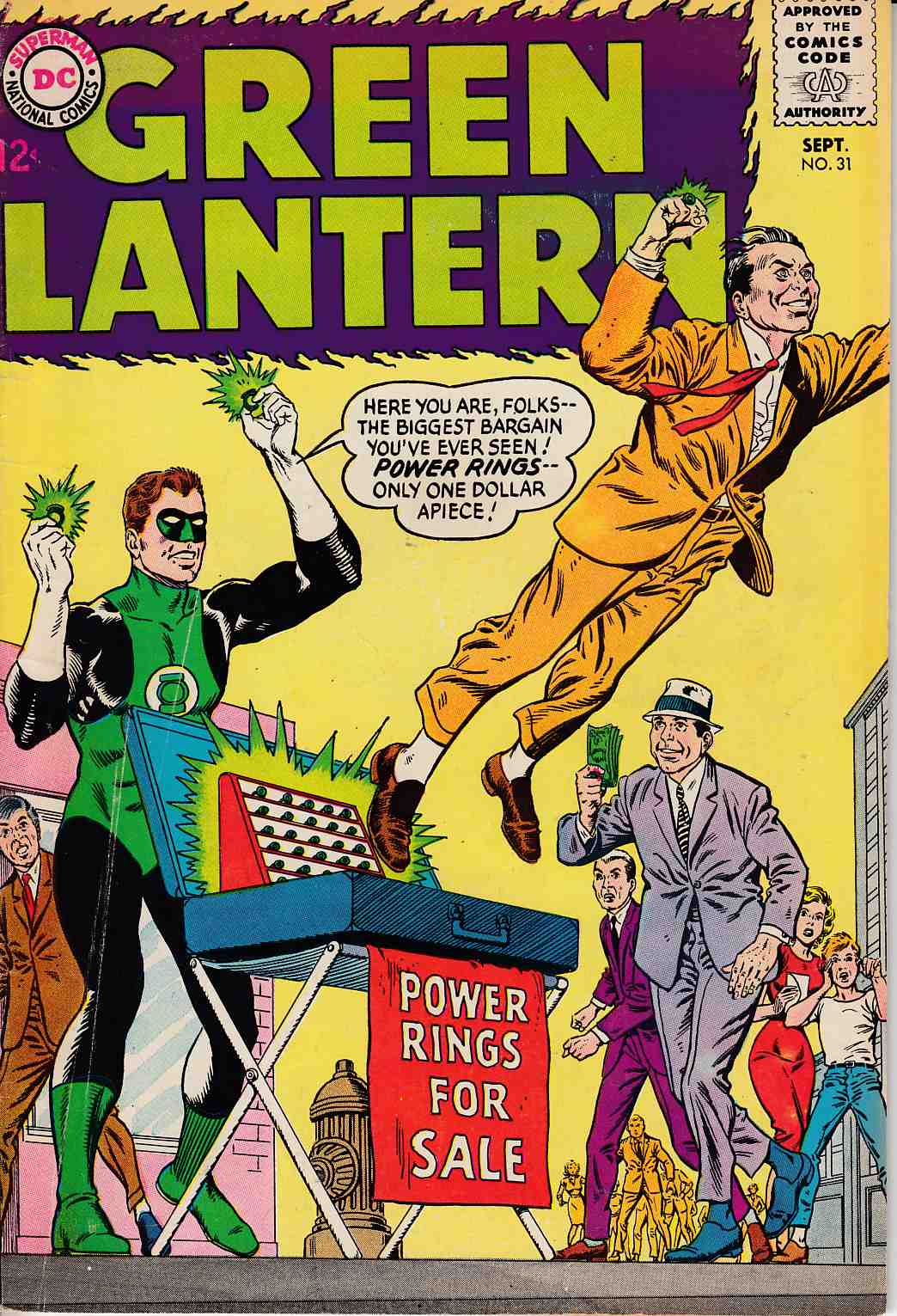 Green Lantern #31 Fine Minus (5.5) [DC Comic]