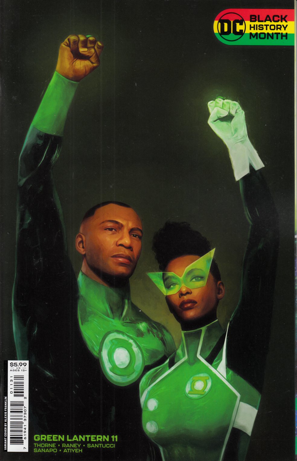 Green Lantern #11 Cover C Near Mint (9.4) [DC Comic] LARGE