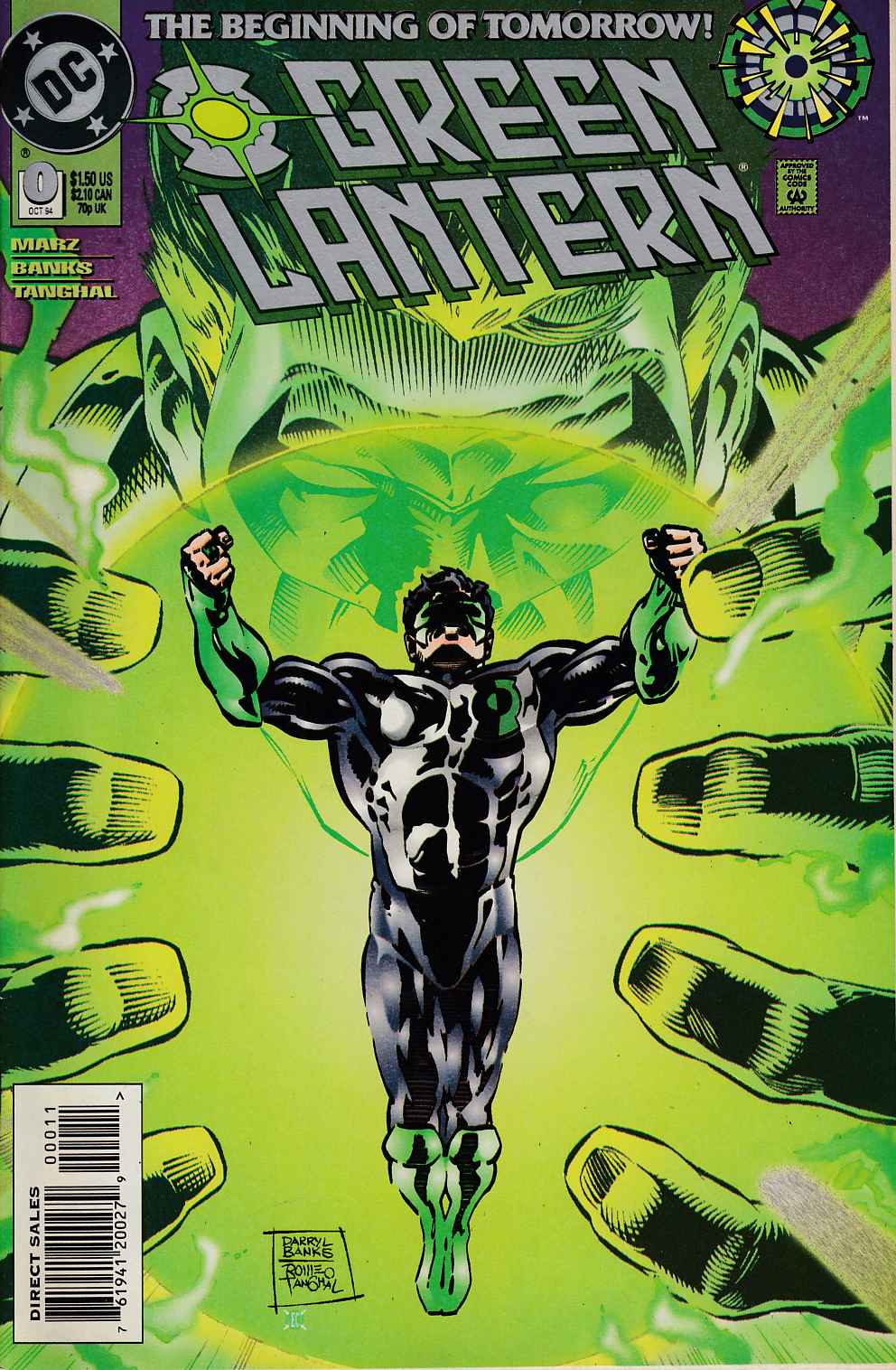 Green Lantern #0 Near Mint Minus (9.2) [DC Comic]