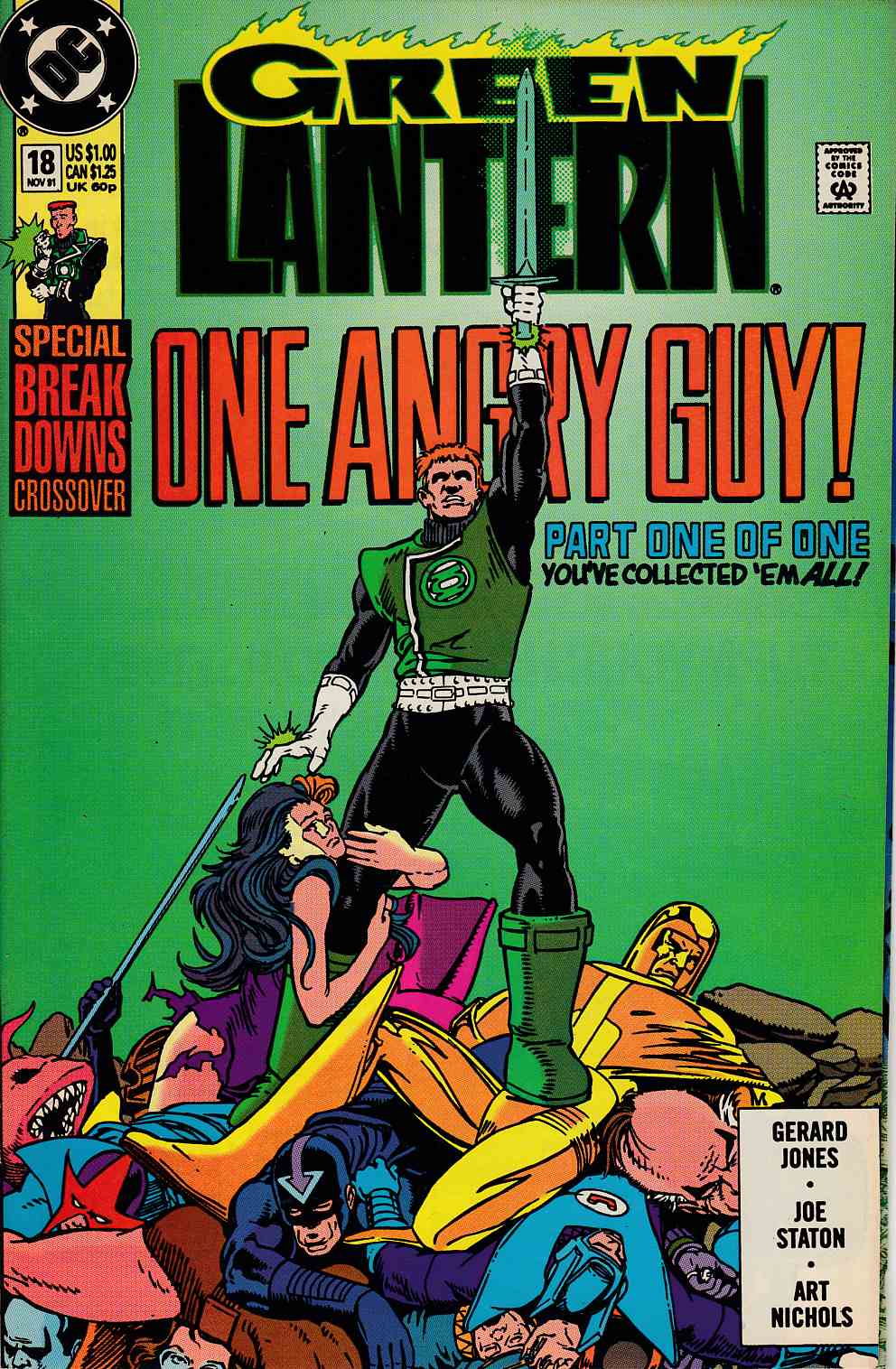 Green Lantern #18 Very Fine (8.0) [DC Comic]