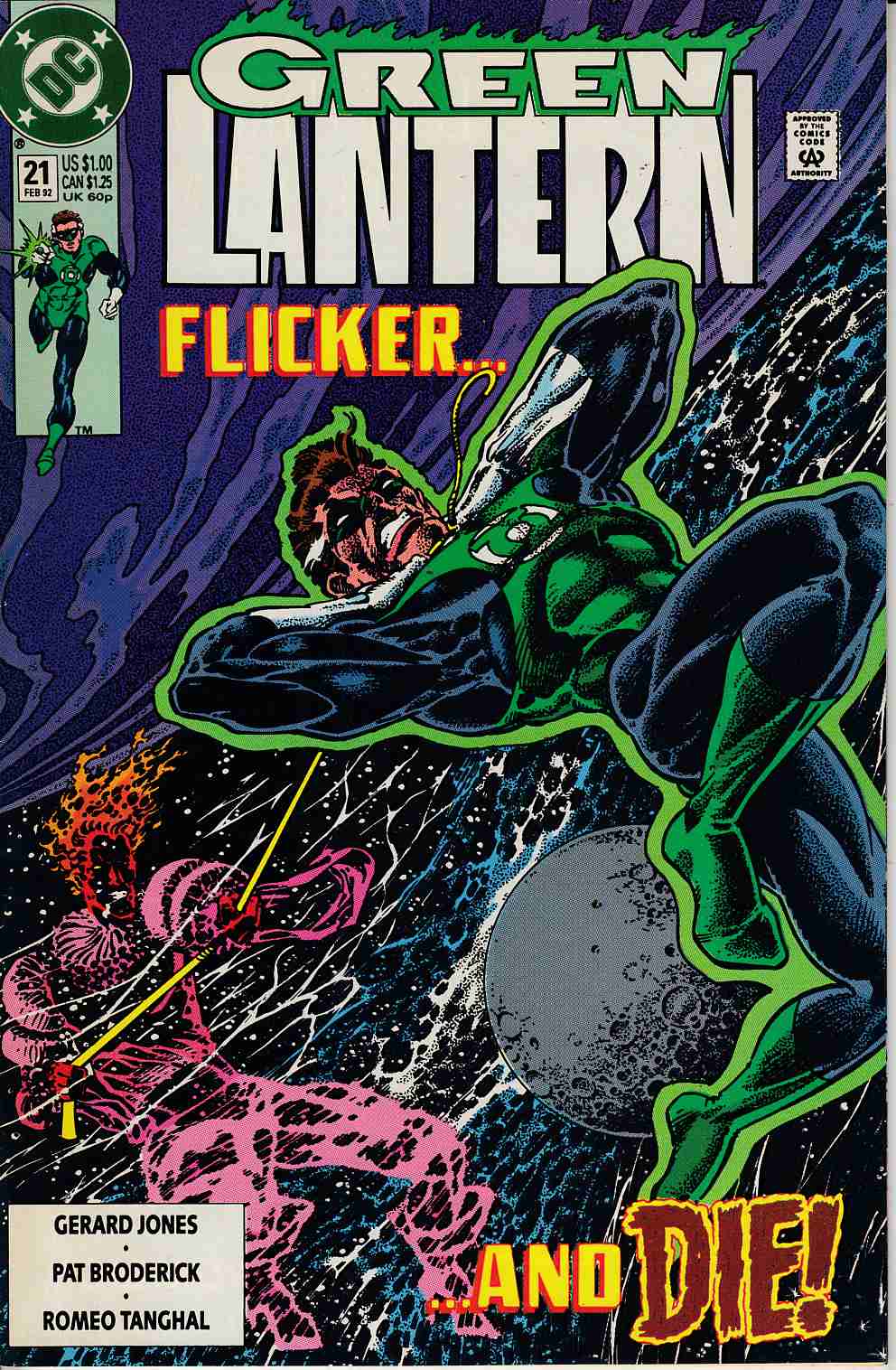 Green Lantern #21 Near Mint (9.4) [DC Comic]