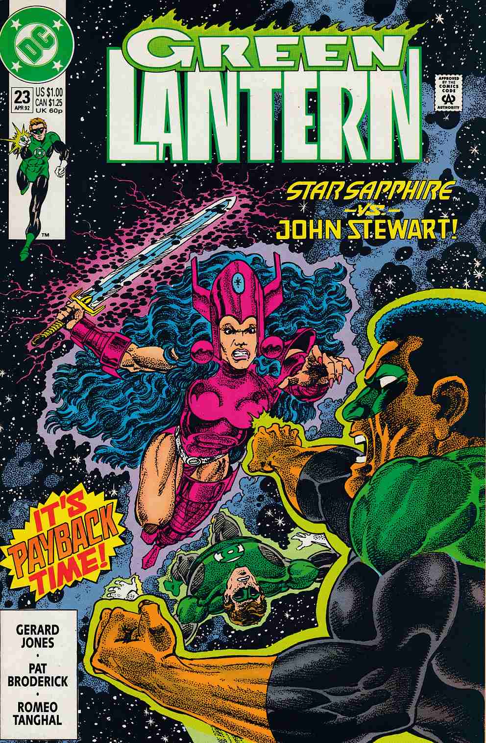 Green Lantern #23 Near Mint Minus (9.2) [DC Comic]