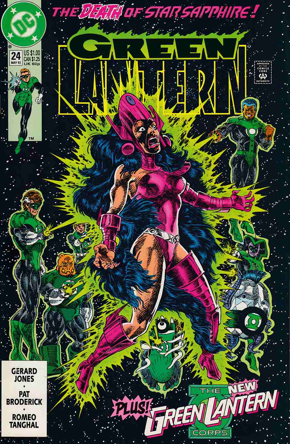 Green Lantern #24 Near Mint Minus (9.2) [DC Comic]