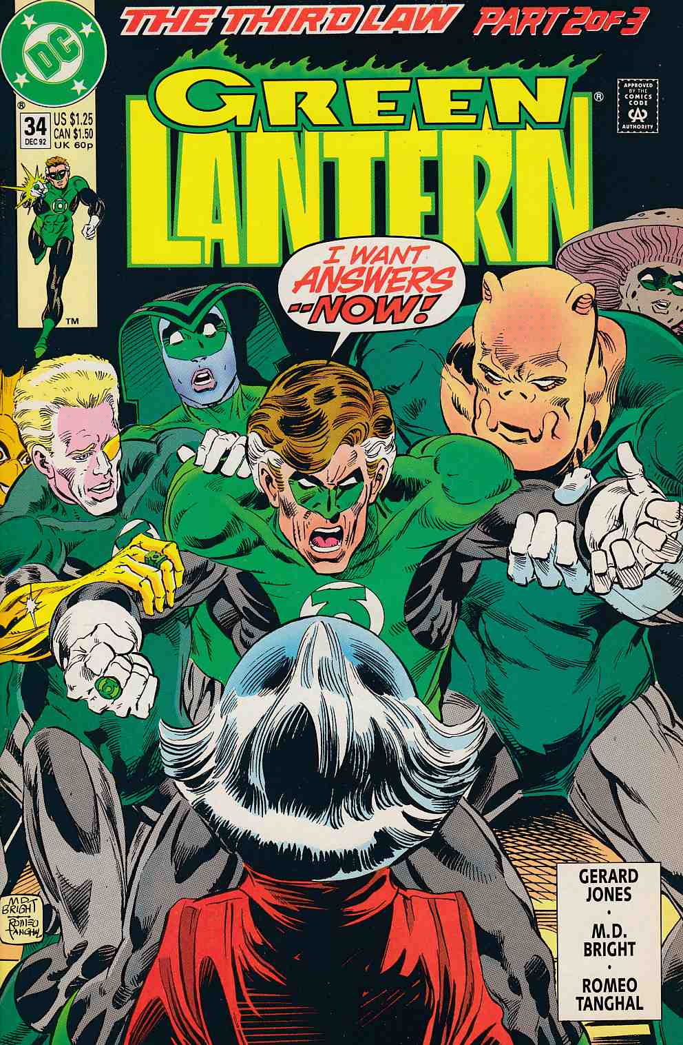 Green Lantern #34 Near Mint (9.4) [DC Comic]