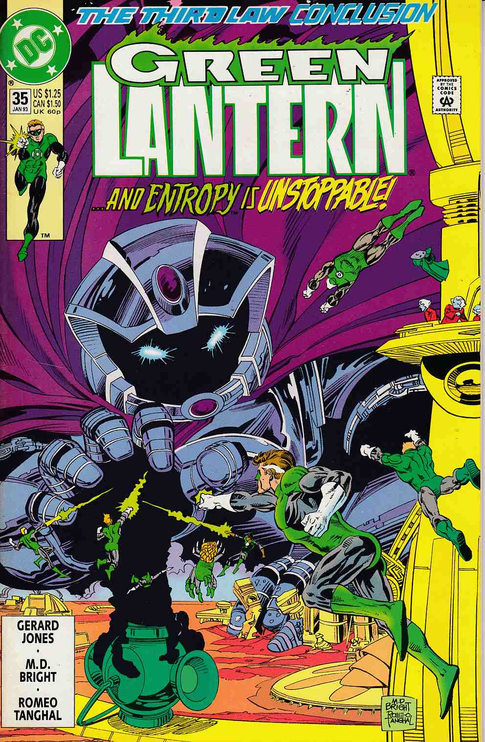 Green Lantern #35 Near Mint (9.4) [DC Comic]