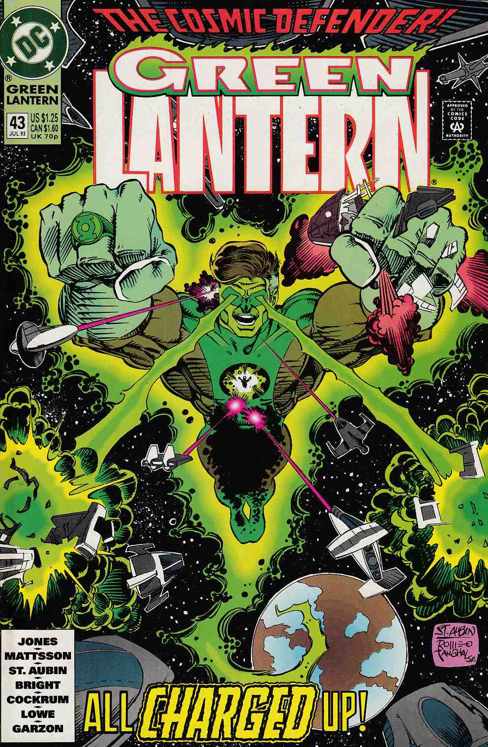 Green Lantern #43 Near Mint (9.4) [DC Comic]