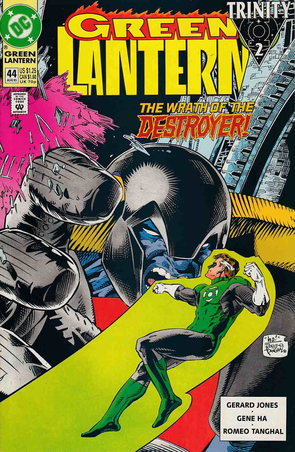 Green Lantern #44 Near Mint (9.4) [DC Comic]