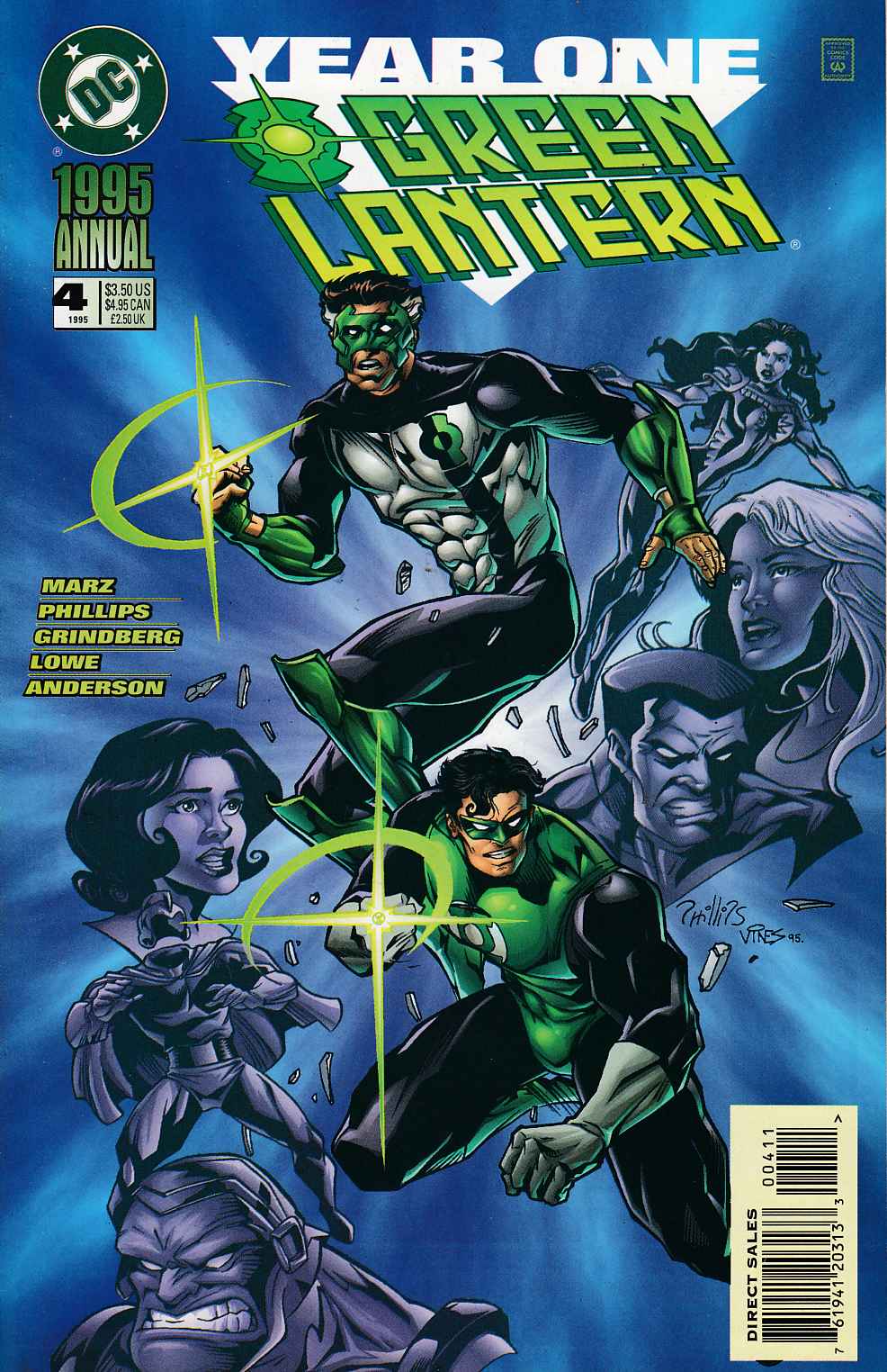 Green Lantern Annual #4 Near Mint (9.4) [DC Comic]