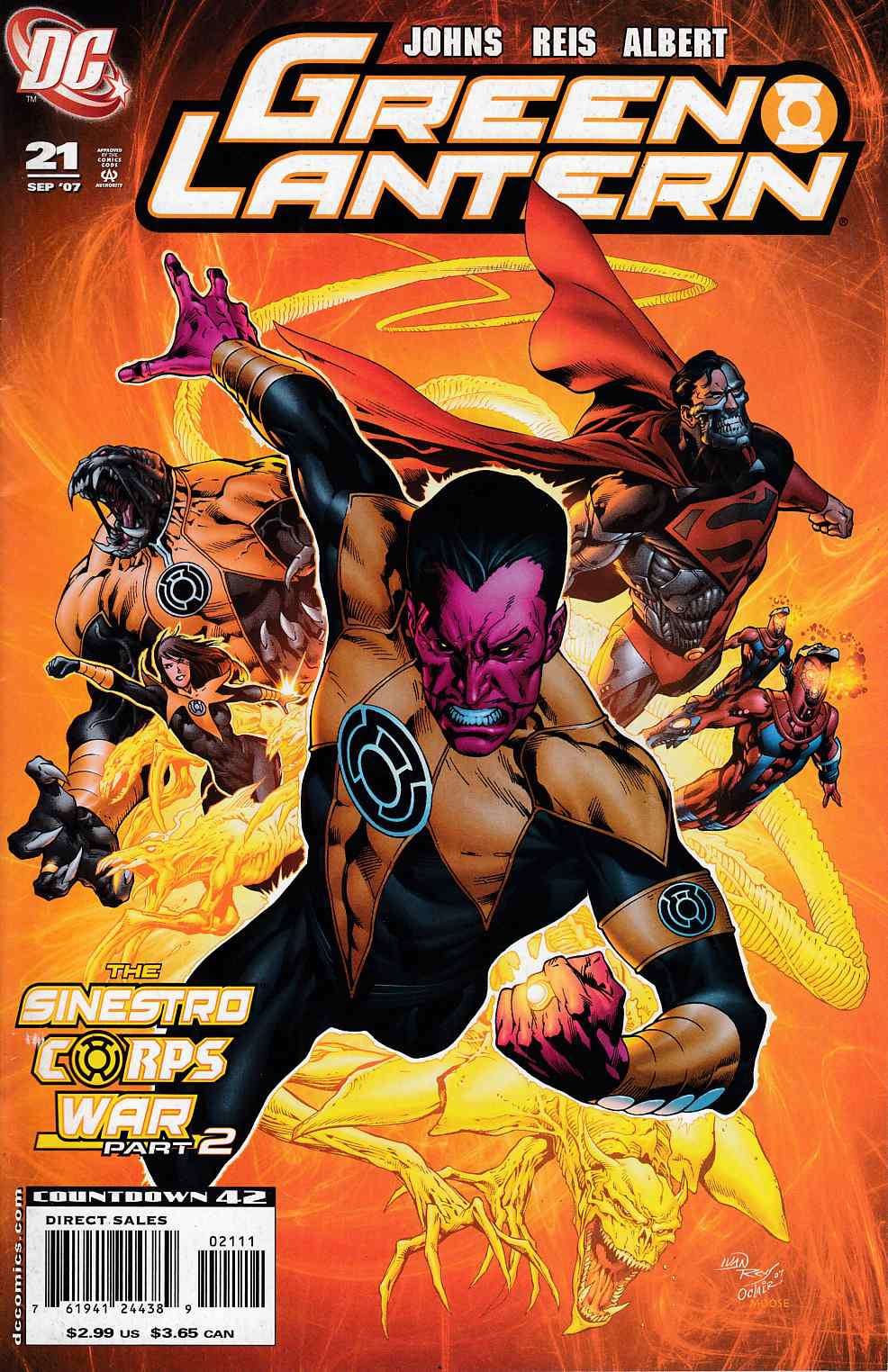 Green Lantern #21 Very Fine (8.0) [DC Comic] THUMBNAIL