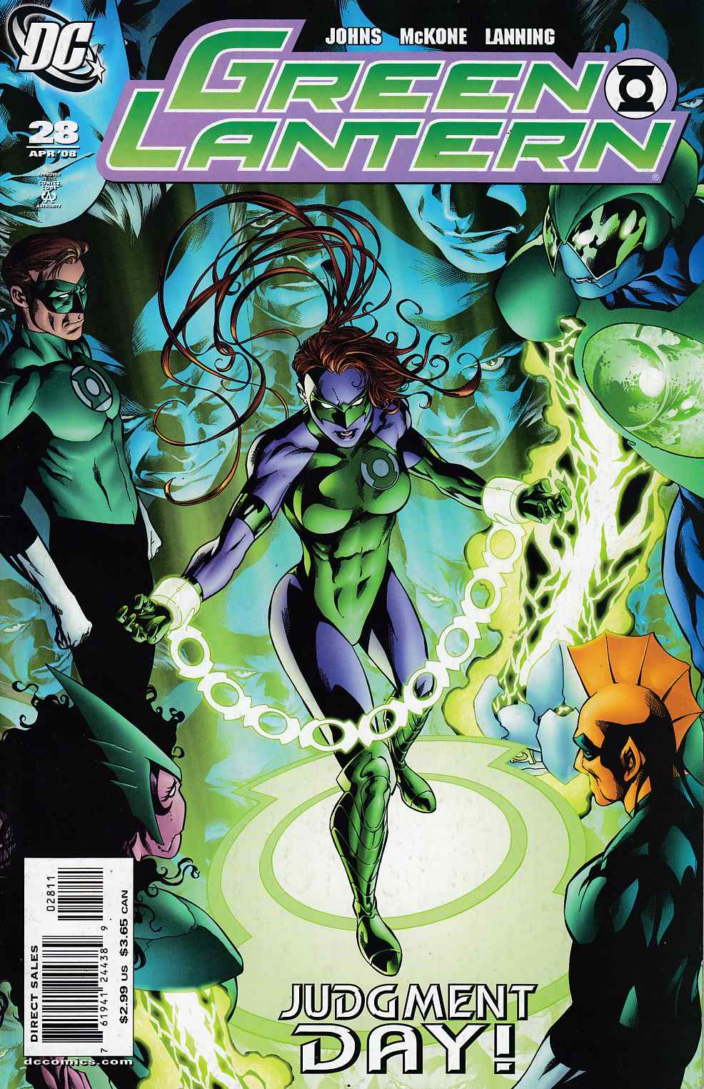 Green Lantern #28 Very Fine (8.0) [DC Comic]