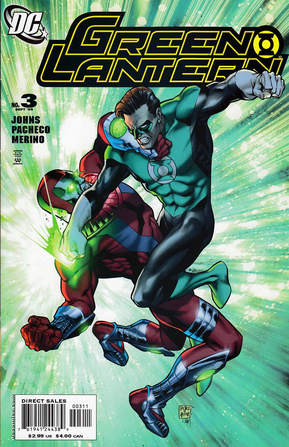 Green Lantern #3 Near Mint (9.4) [DC Comic]