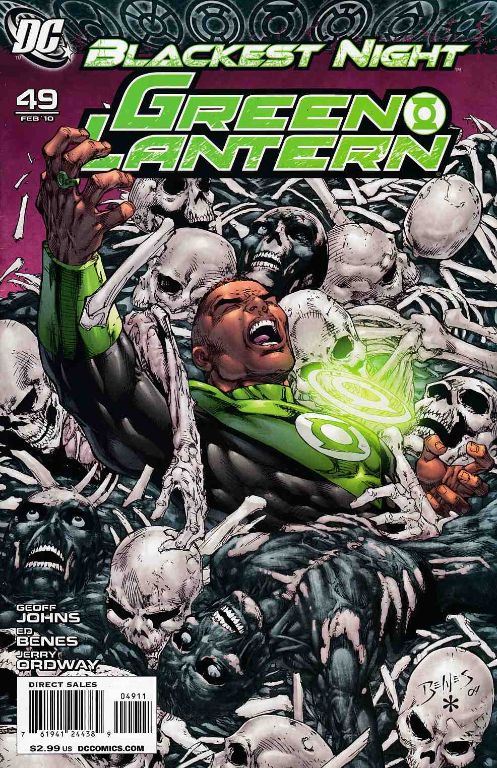 Green Lantern #49 Near Mint Minus (9.2) [DC Comic]