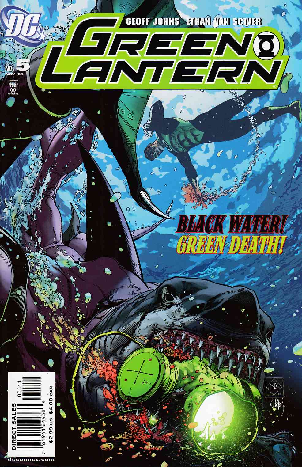 Green Lantern #5 Near Mint (9.4) [DC Comic] THUMBNAIL