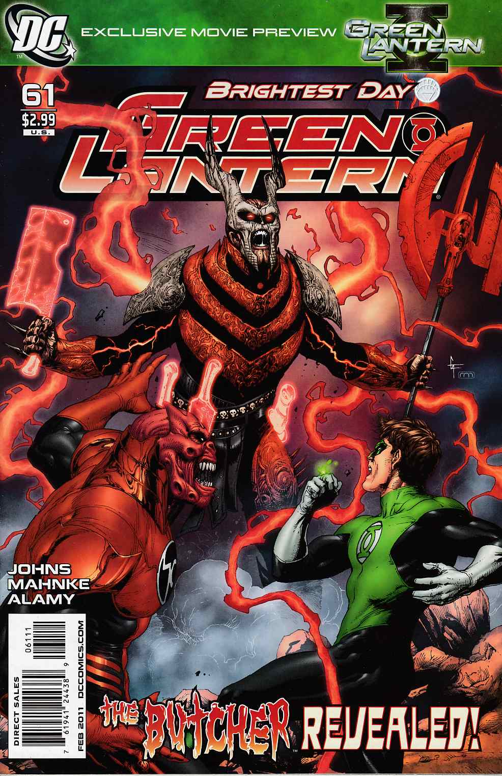 Green Lantern #61 Near Mint (9.4) [DC Comic] THUMBNAIL