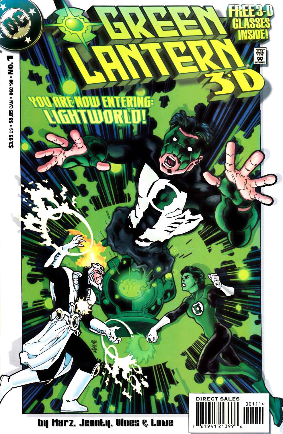 Green Lantern 3-D #1 Near Mint (9.4) [DC Comic] THUMBNAIL