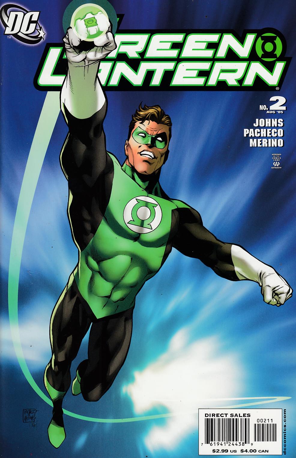 Green Lantern #2 Near Mint (9.4) [DC Comic]