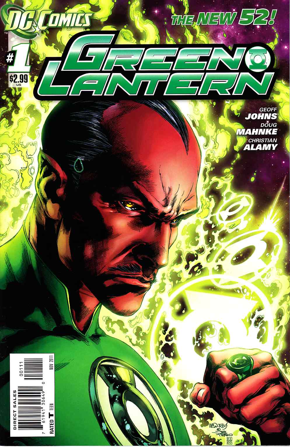 Green Lantern #1 Recalled Edition Near Mint (9.4) [DC Comic] THUMBNAIL
