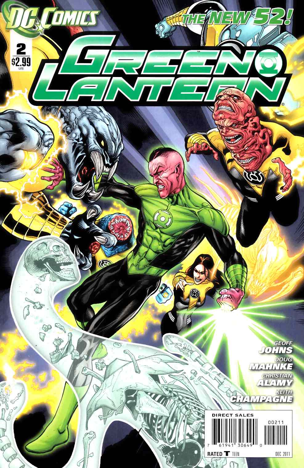 Green Lantern #2 Near Mint (9.4) [DC Comic]