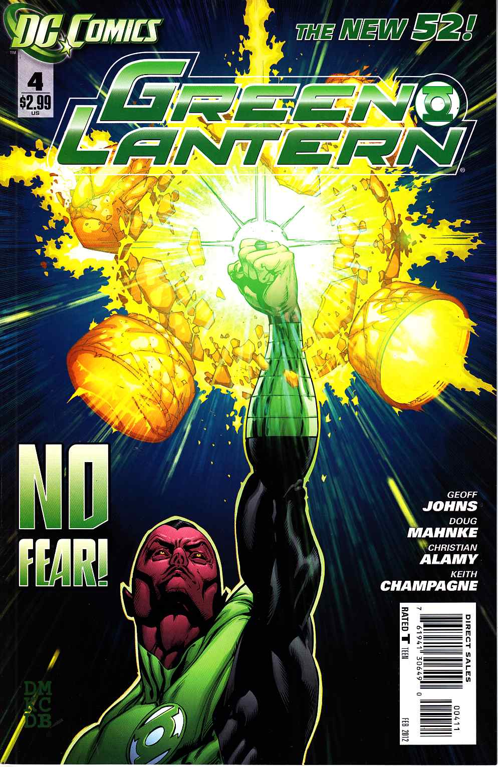 Green Lantern #4 [DC Comic]