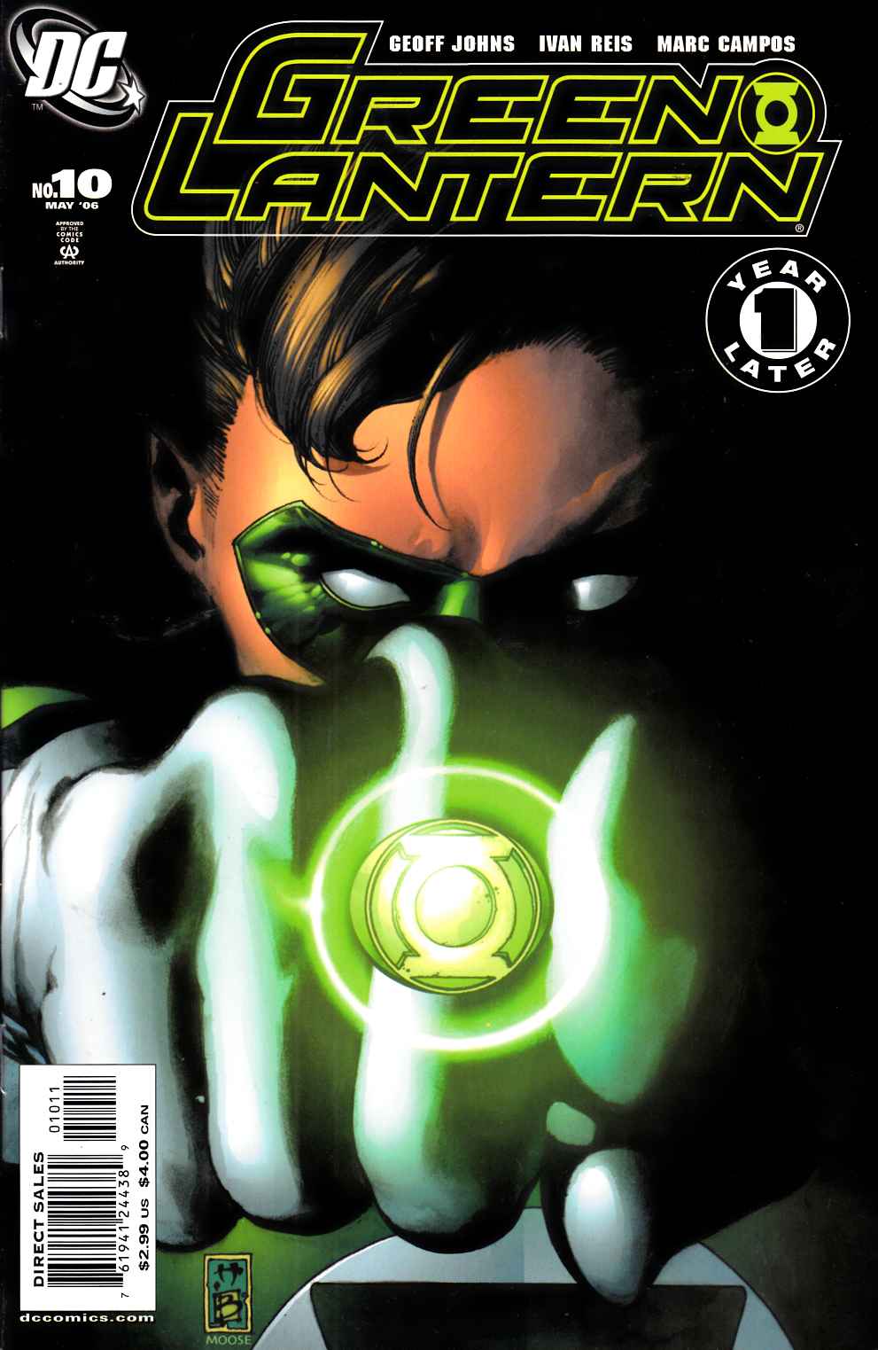 Green Lantern #10 Near Mint (9.4) [DC Comic]