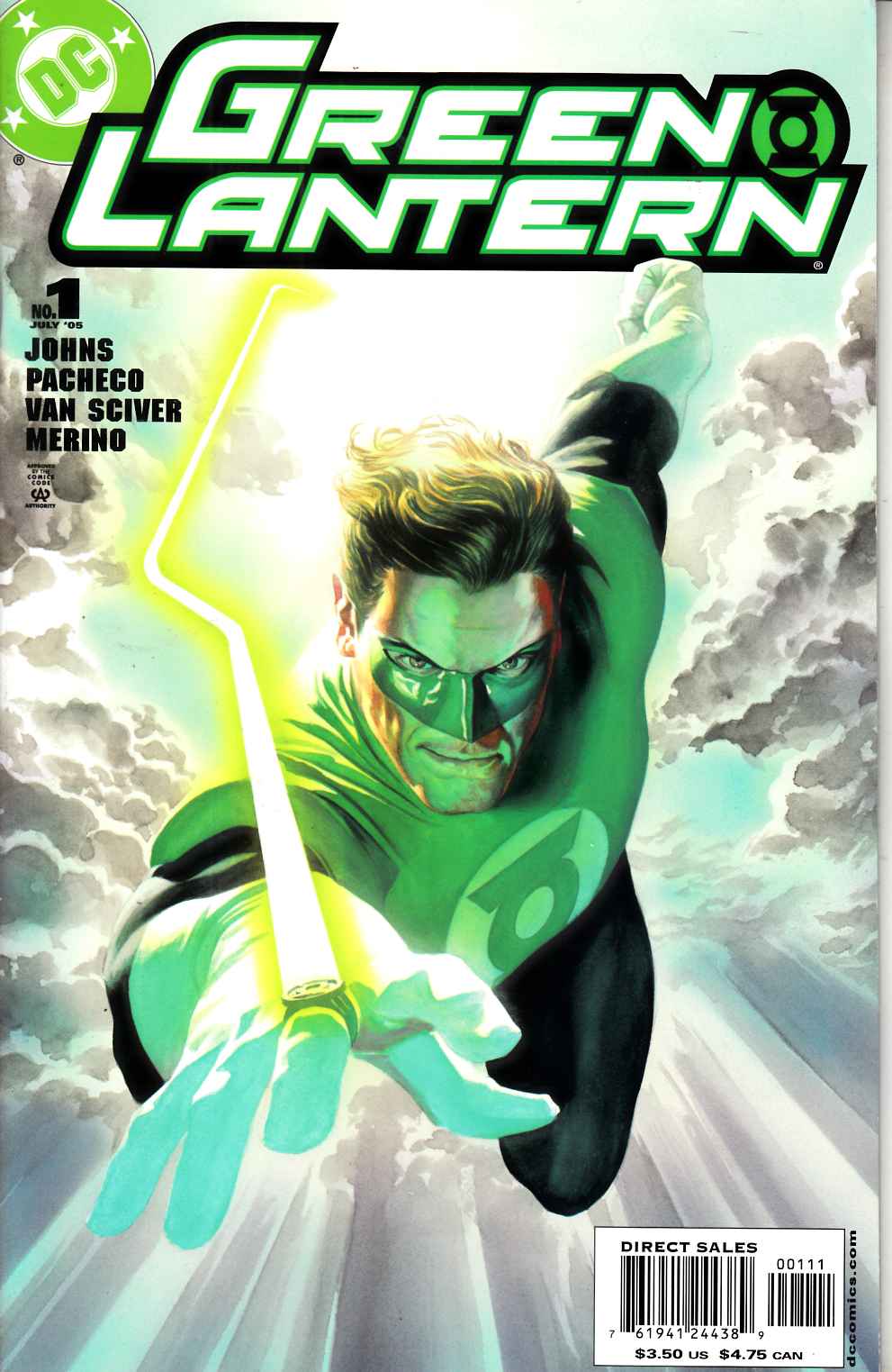 Green Lantern #1 Cover B Near Mint (9.4) [DC Comic]