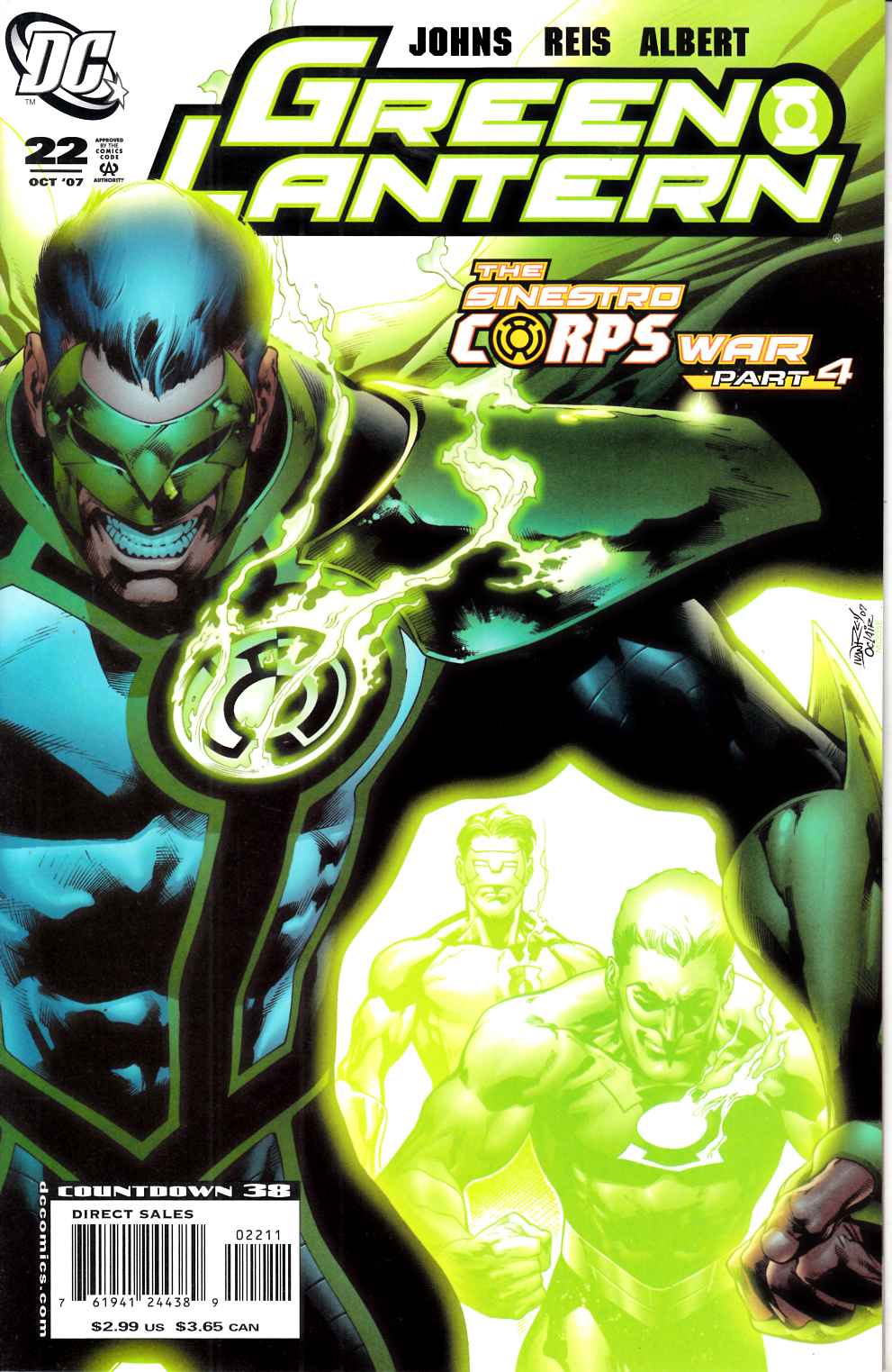 Green Lantern #22 Near Mint (9.4) [DC Comic]