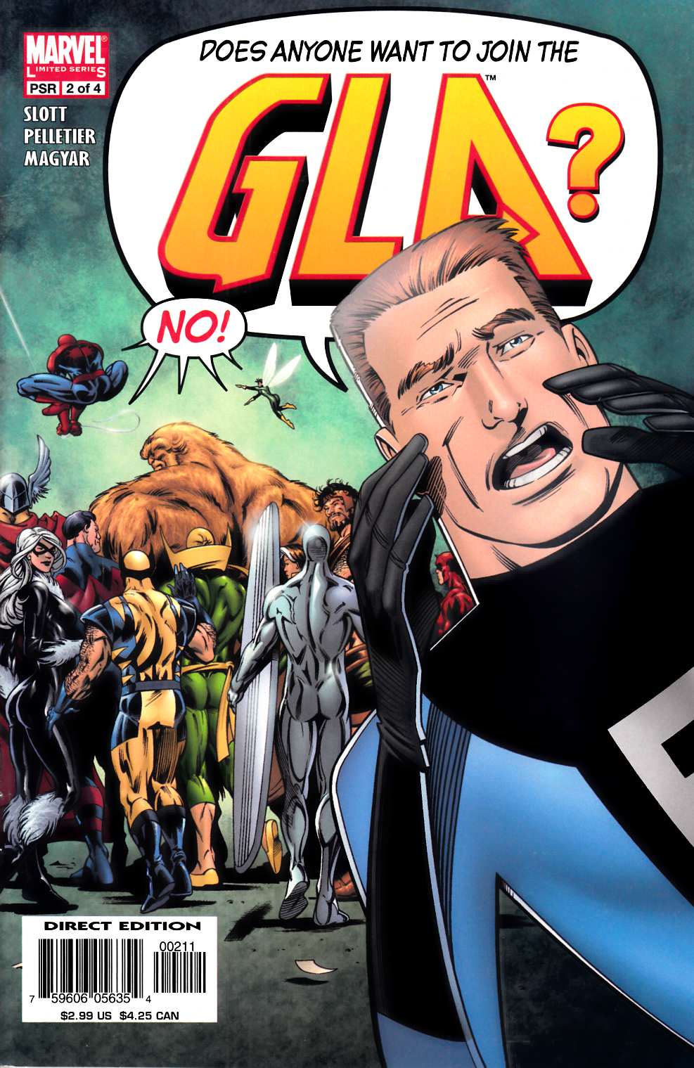 GLA #2 Very Fine (8.0) [Marvel Comic] LARGE