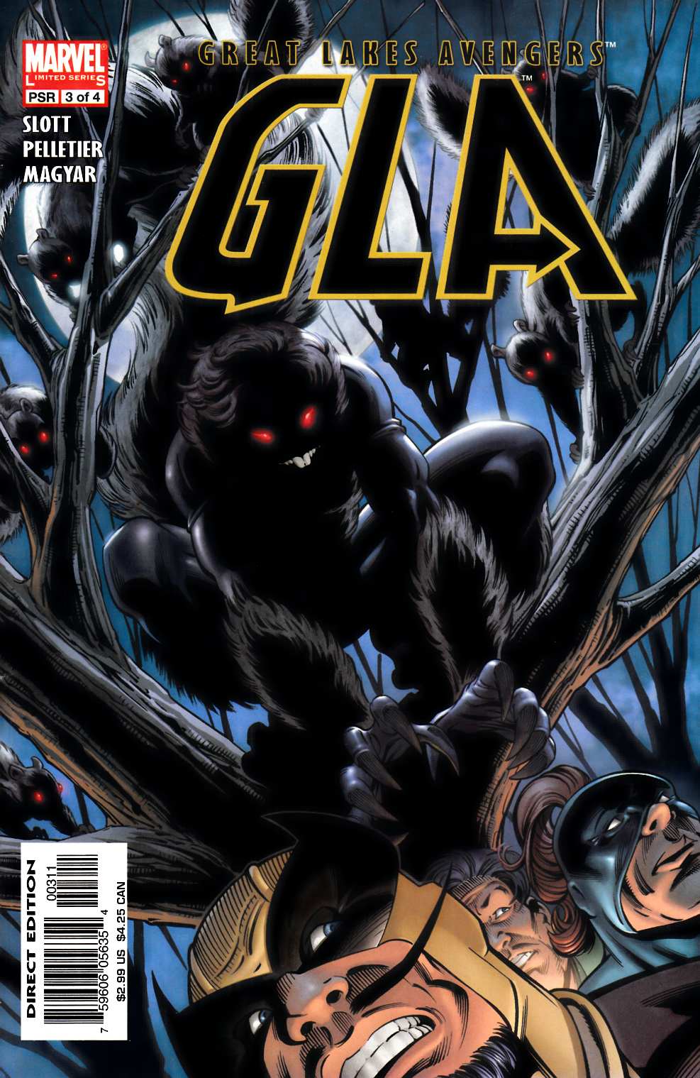 GLA #3 Very Fine (8.0) [Marvel Comic] LARGE