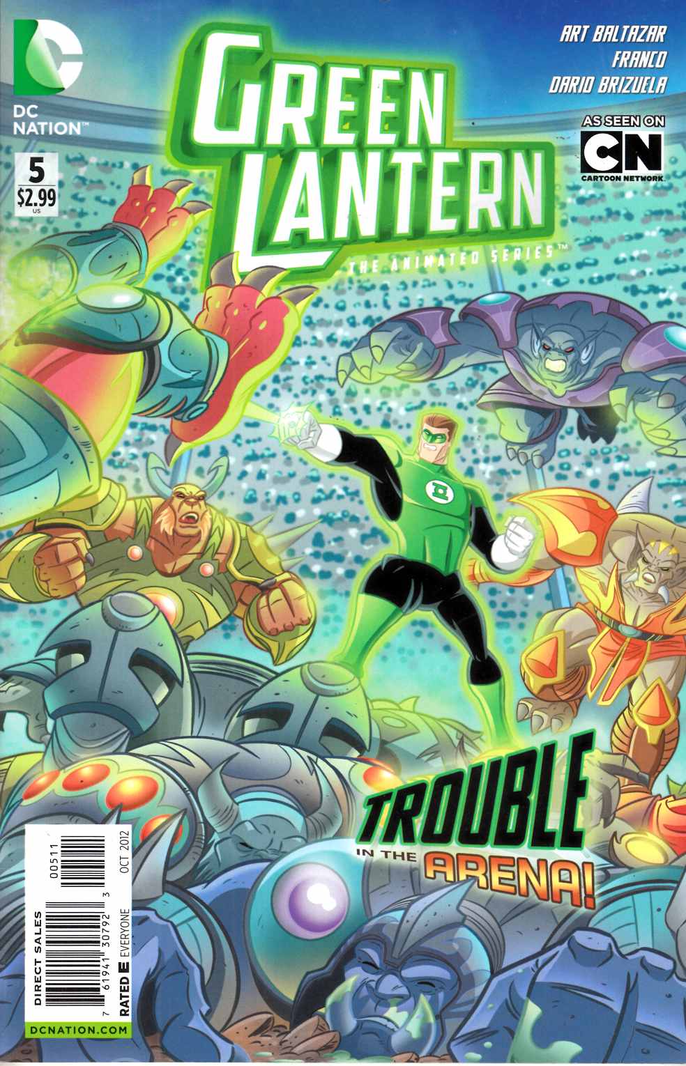 Green Lantern the Animated Series #5 Near Mint () [DC Comic] –   Online Store